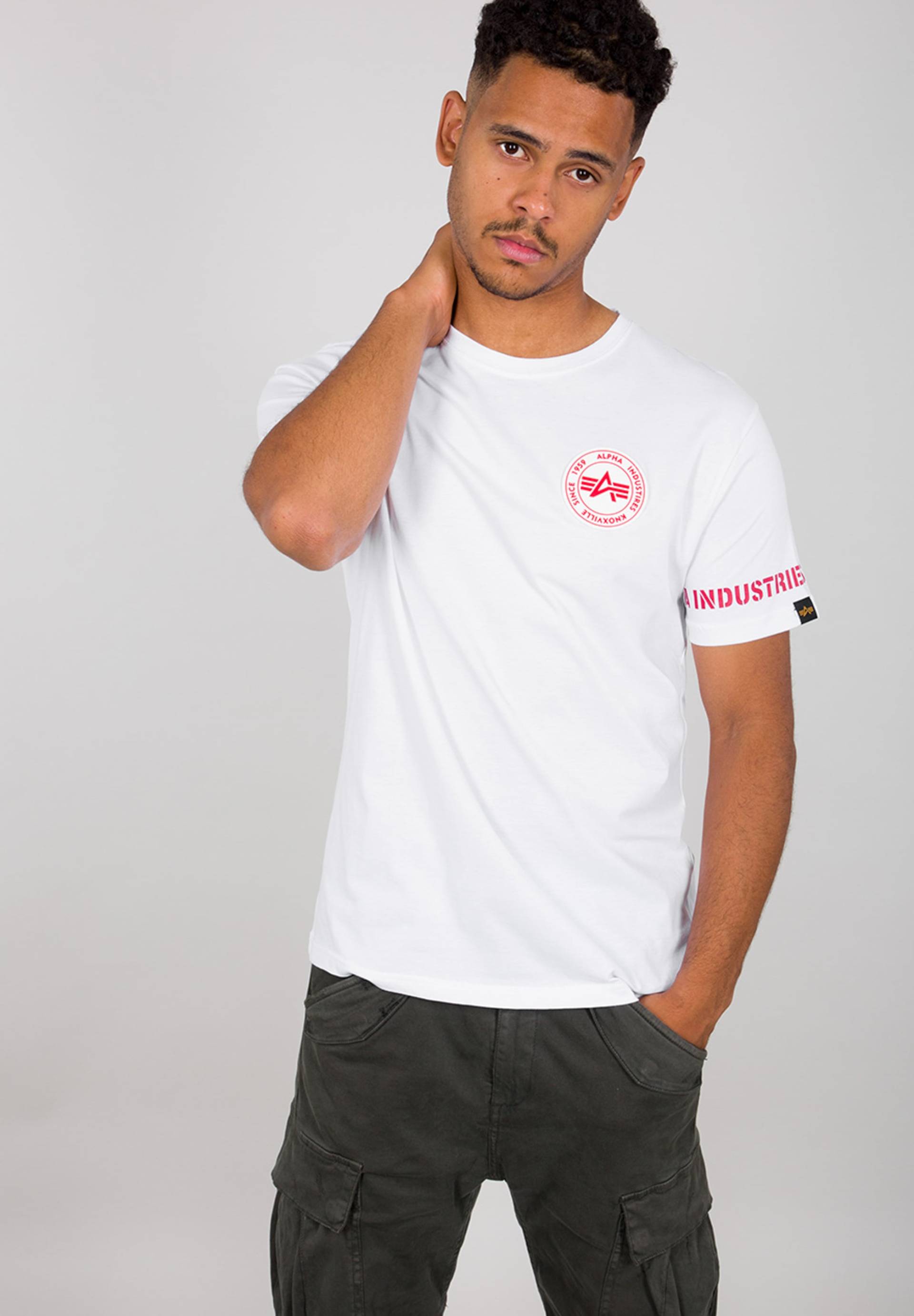 Alpha Industries T-Shirt »Alpha Industries Men - T-Shirts RBF Back Stripe T-Shirt« von alpha industries