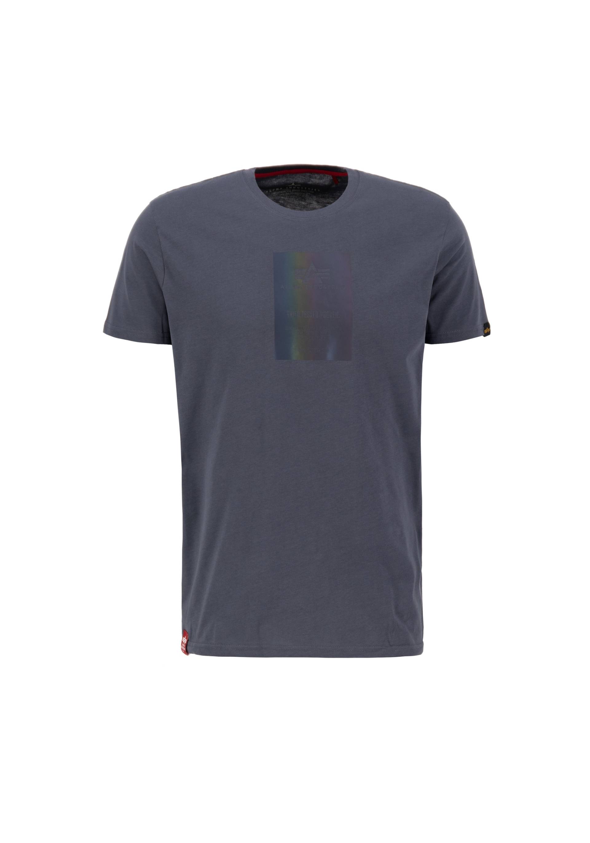 Alpha Industries T-Shirt »Alpha Industries Men - T-Shirts Rainbow Reflective Label T« von alpha industries