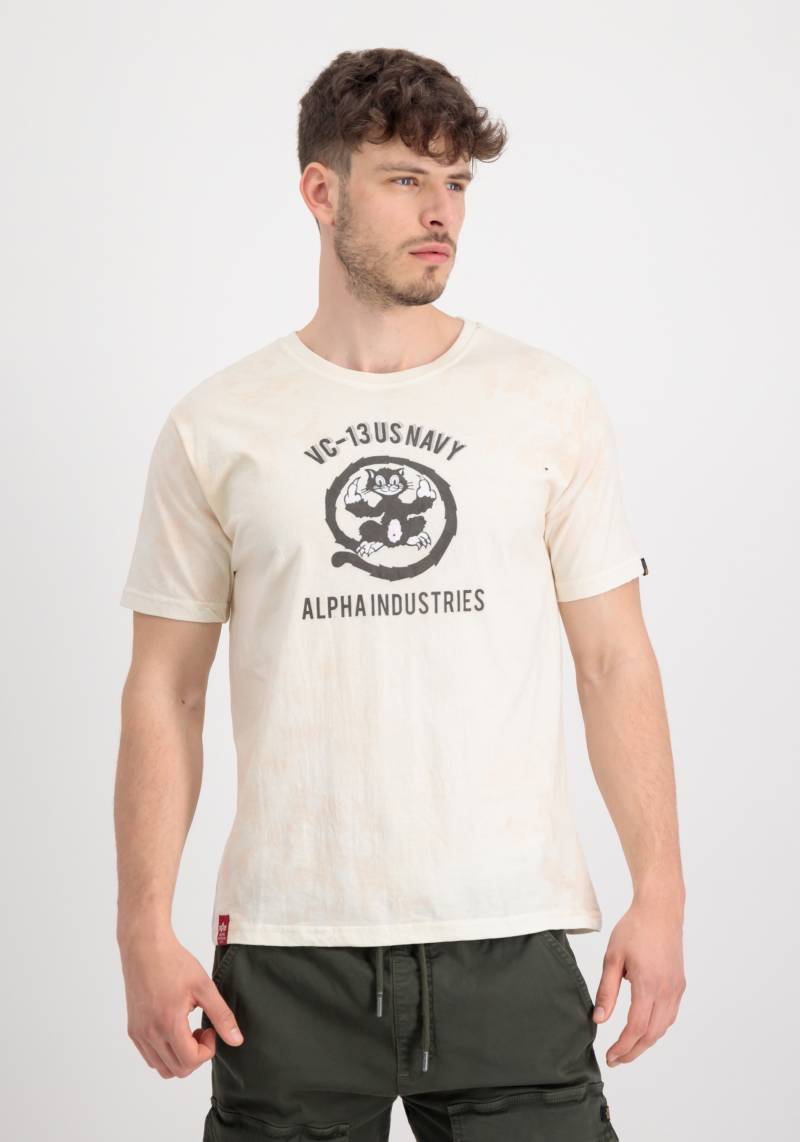 Alpha Industries T-Shirt »Alpha Industries Men - T-Shirts USN Cat T-Shirt« von alpha industries