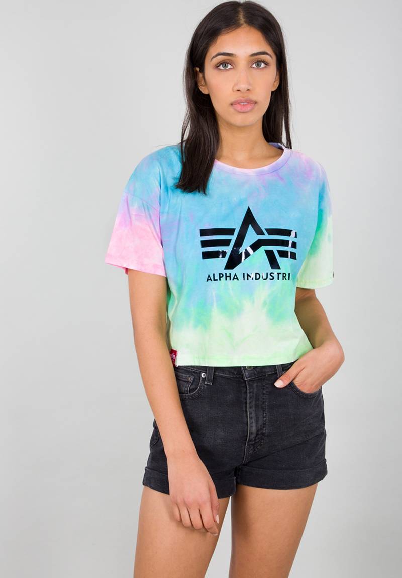 Alpha Industries T-Shirt »Alpha Industries Women - T-Shirts Big A Batik T Women« von alpha industries