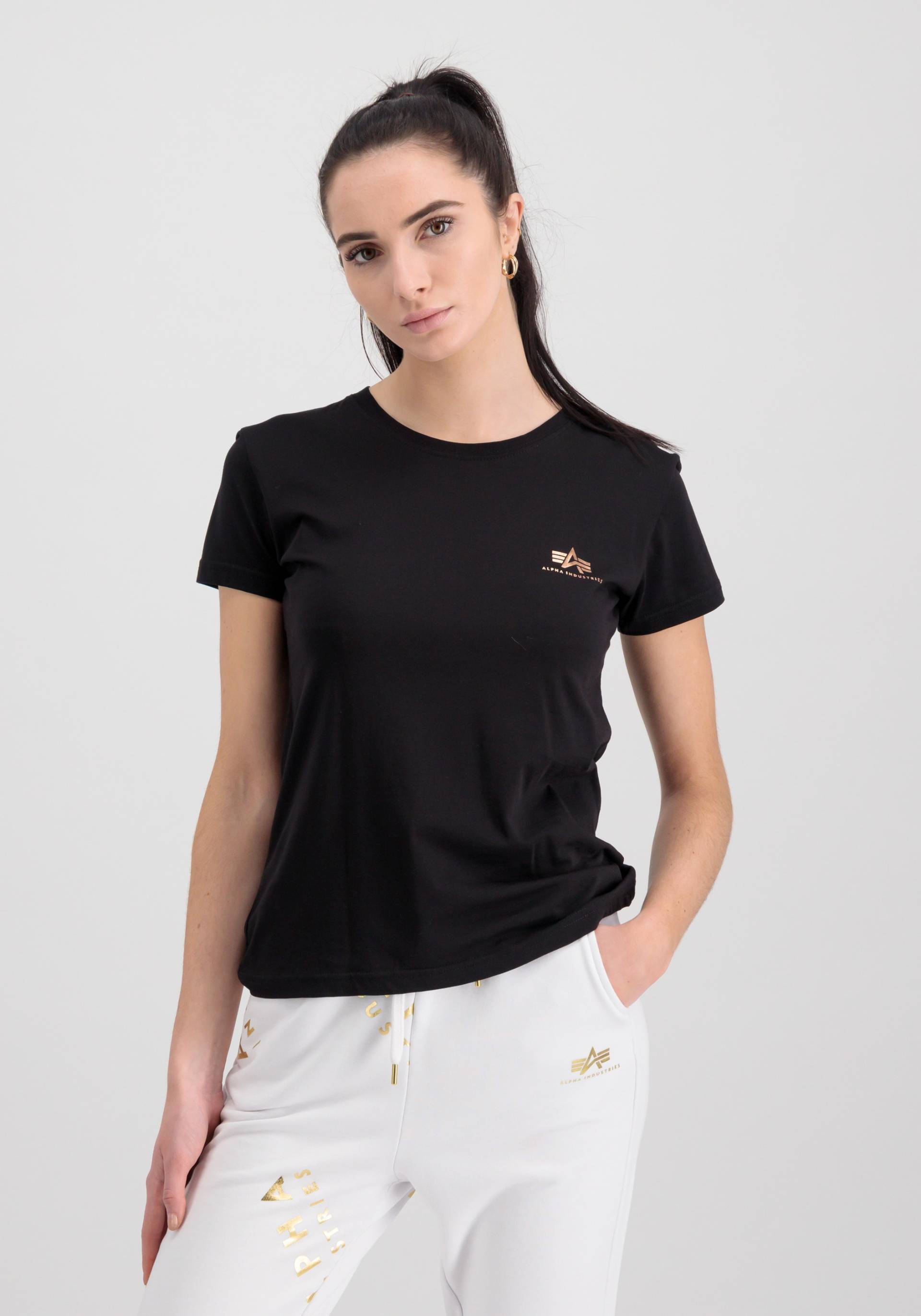 Alpha Industries T-Shirt »Alpha Industries Women - T-Shirts Basic T SL Wmn FP« von alpha industries