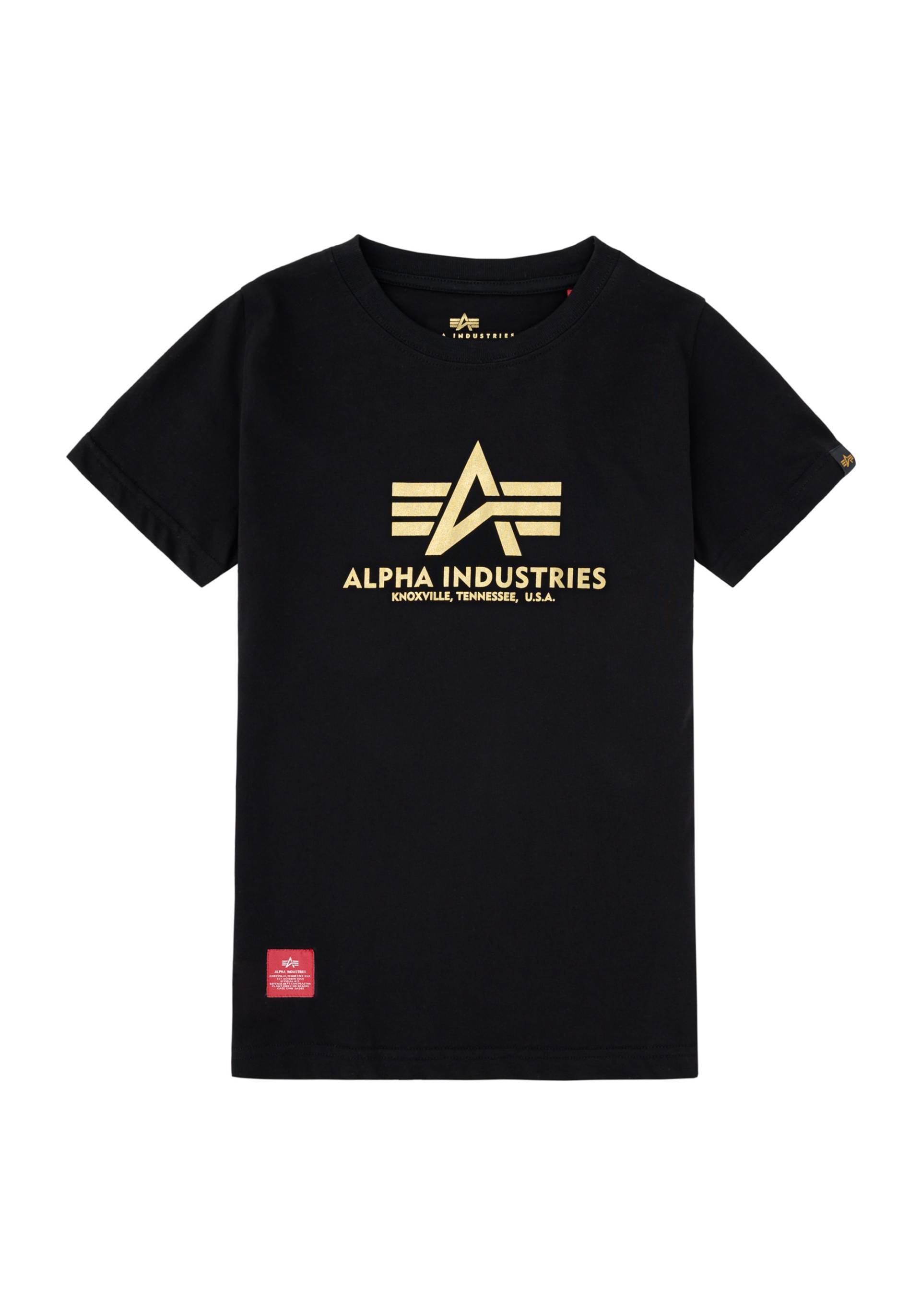 Alpha Industries T-Shirt »Alpha Industries Kids - T-Shirts Basic T Foil Print Kids/Teens« von alpha industries