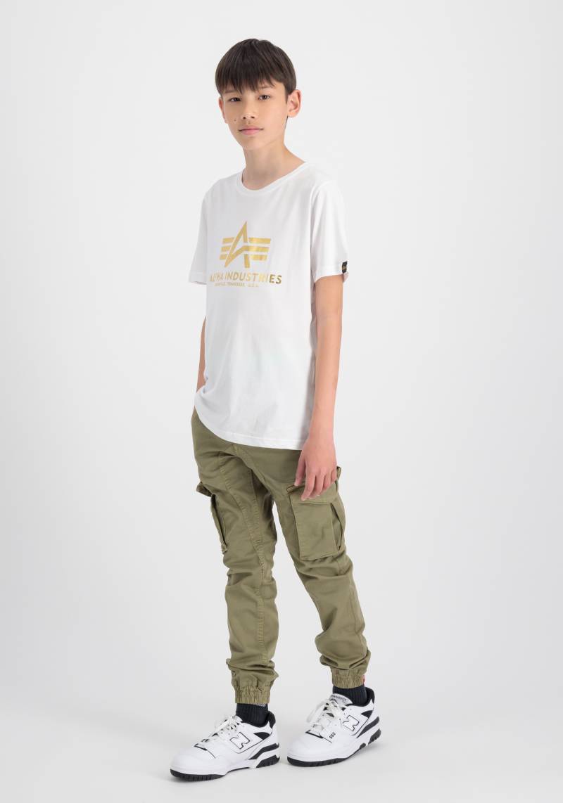 Alpha Industries T-Shirt »Alpha Industries Kids - T-Shirts Basic T Foil Print Kids/Teens« von alpha industries