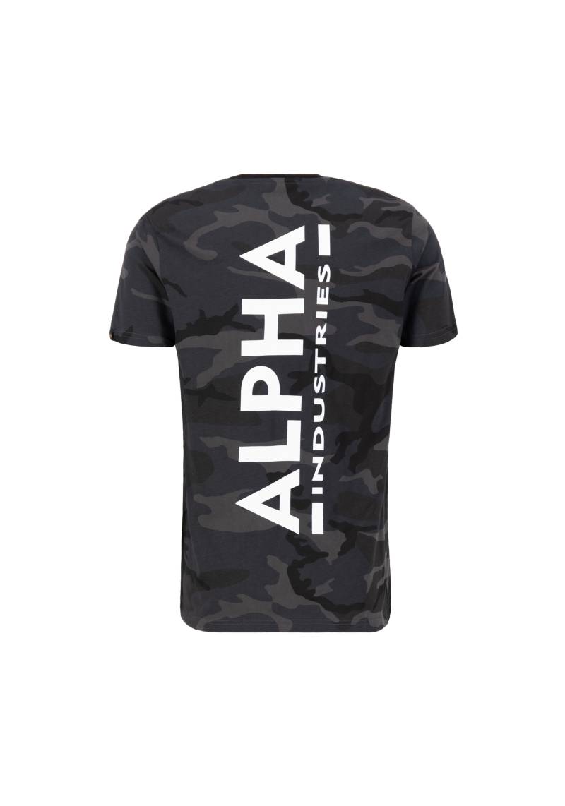 Alpha Industries T-Shirt »Alpha Industries Men - T-Shirts Backprint T Camo« von alpha industries