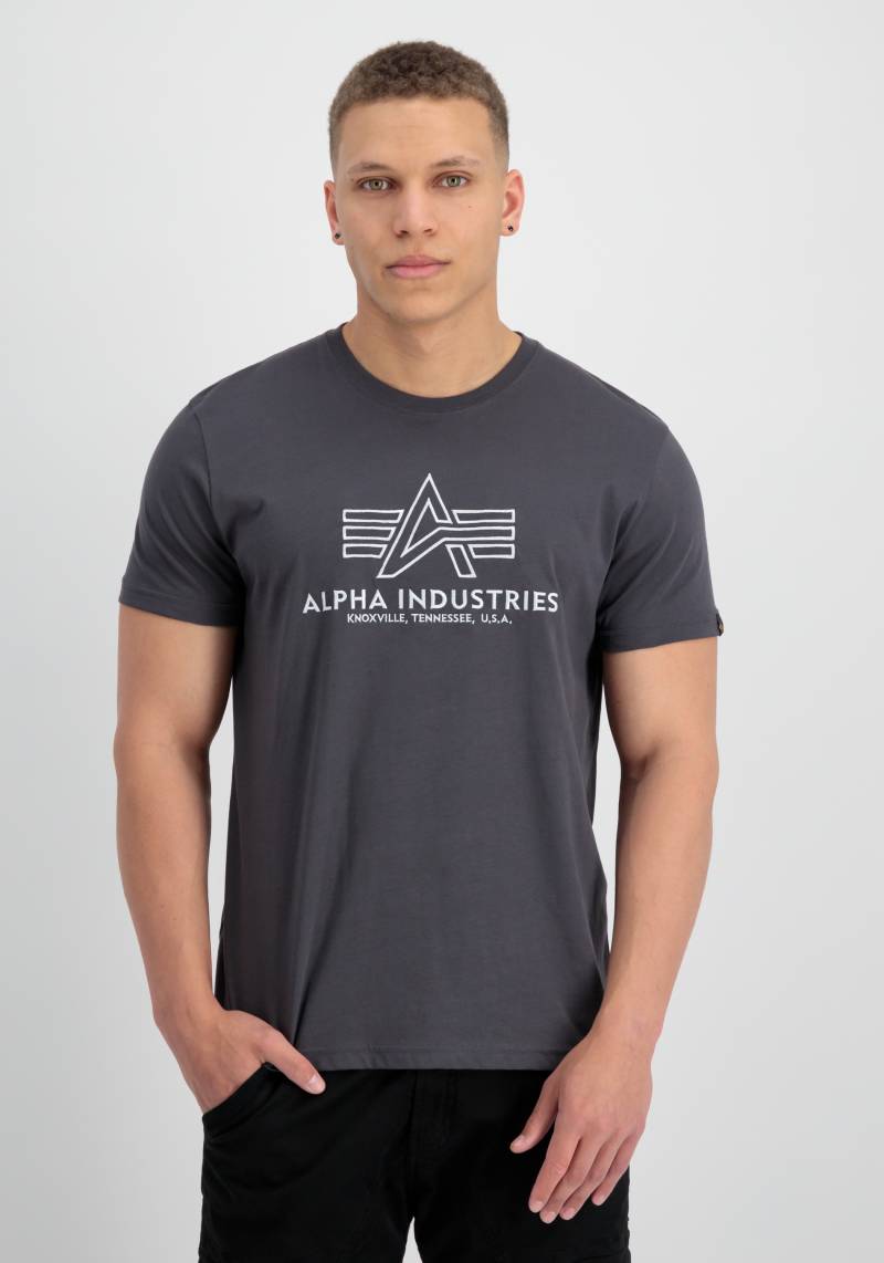 Alpha Industries T-Shirt »Alpha Industries Men - T-Shirts Basic T Embroidery« von alpha industries