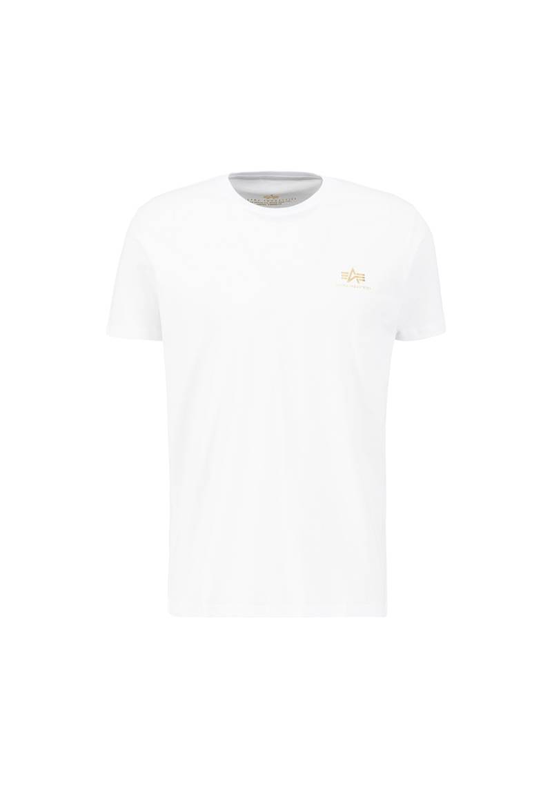 Alpha Industries T-Shirt »Alpha Industries Men - T-Shirts Basic T SL Foil Print« von alpha industries