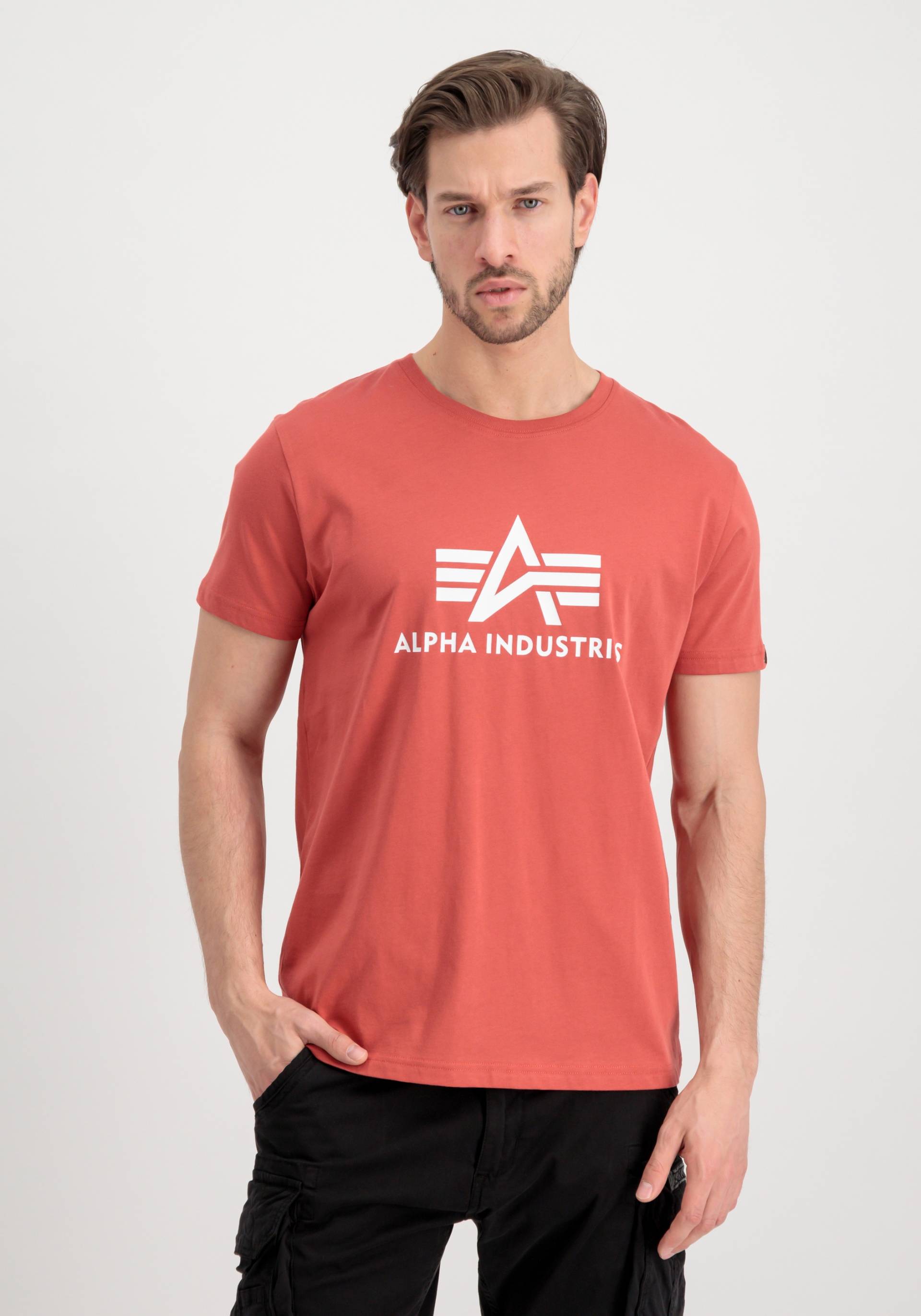 Alpha Industries T-Shirt »Alpha Industries Men - T-Shirts Basic T-Shirt« von alpha industries