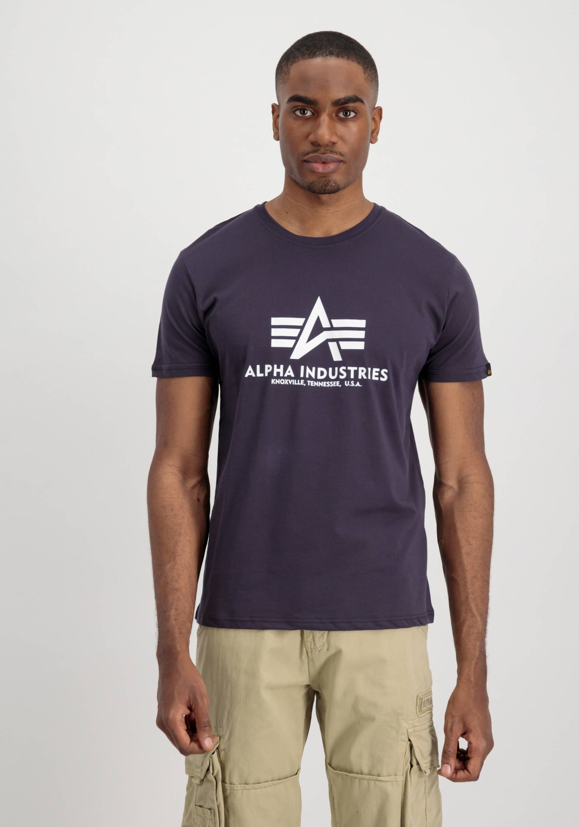 Alpha Industries T-Shirt »Alpha Industries Men - T-Shirts Basic T-Shirt« von alpha industries