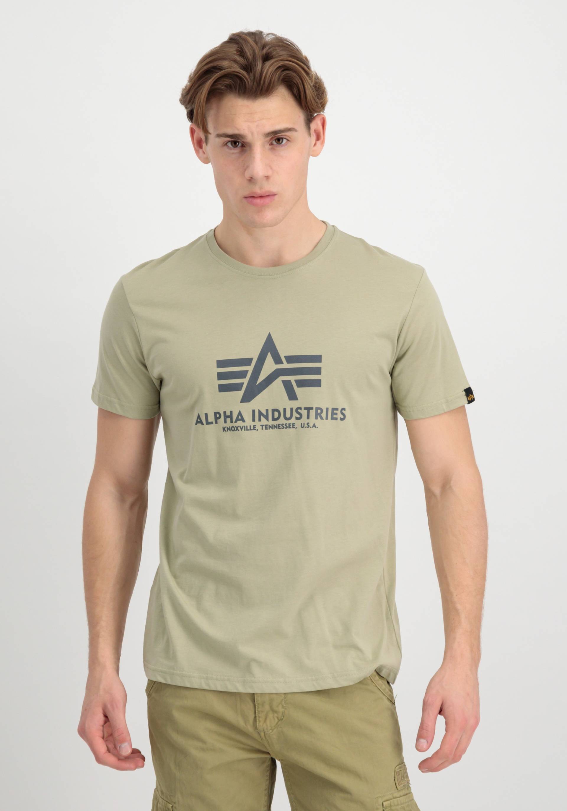 Alpha Industries T-Shirt »Alpha Industries Men - T-Shirts Basic T-Shirt« von alpha industries