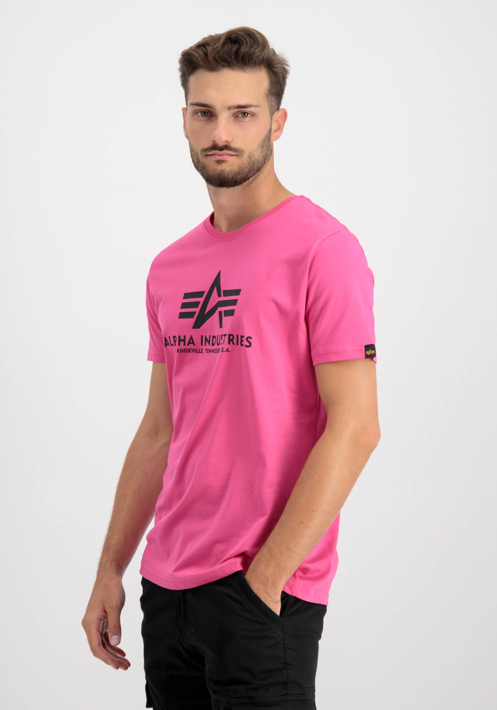 Alpha Industries T-Shirt »Alpha Industries Men - T-Shirts Basic T-Shirt« von alpha industries