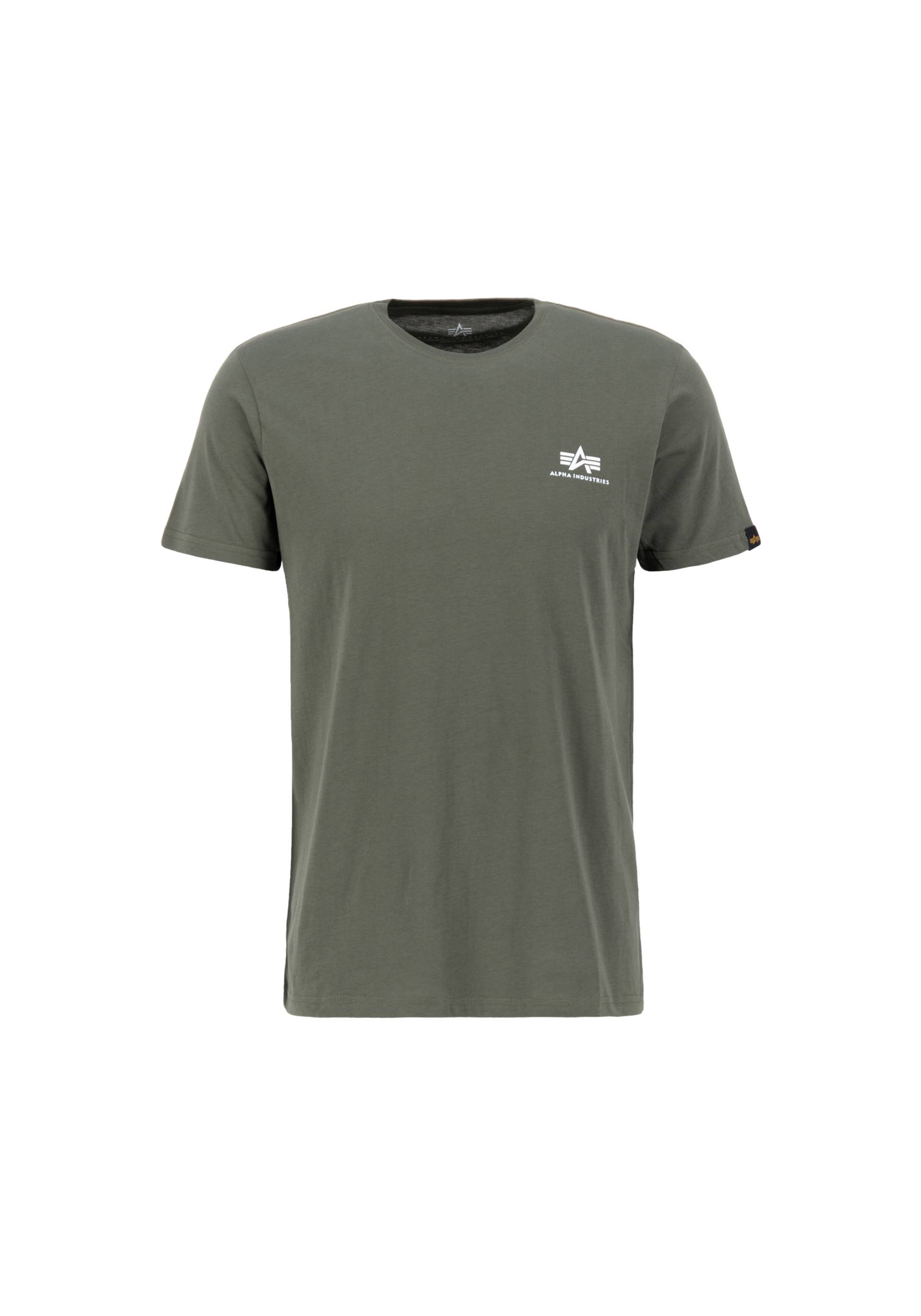 Alpha Industries T-Shirt »Alpha Industries Men - T-Shirts Basic T Small Logo« von alpha industries