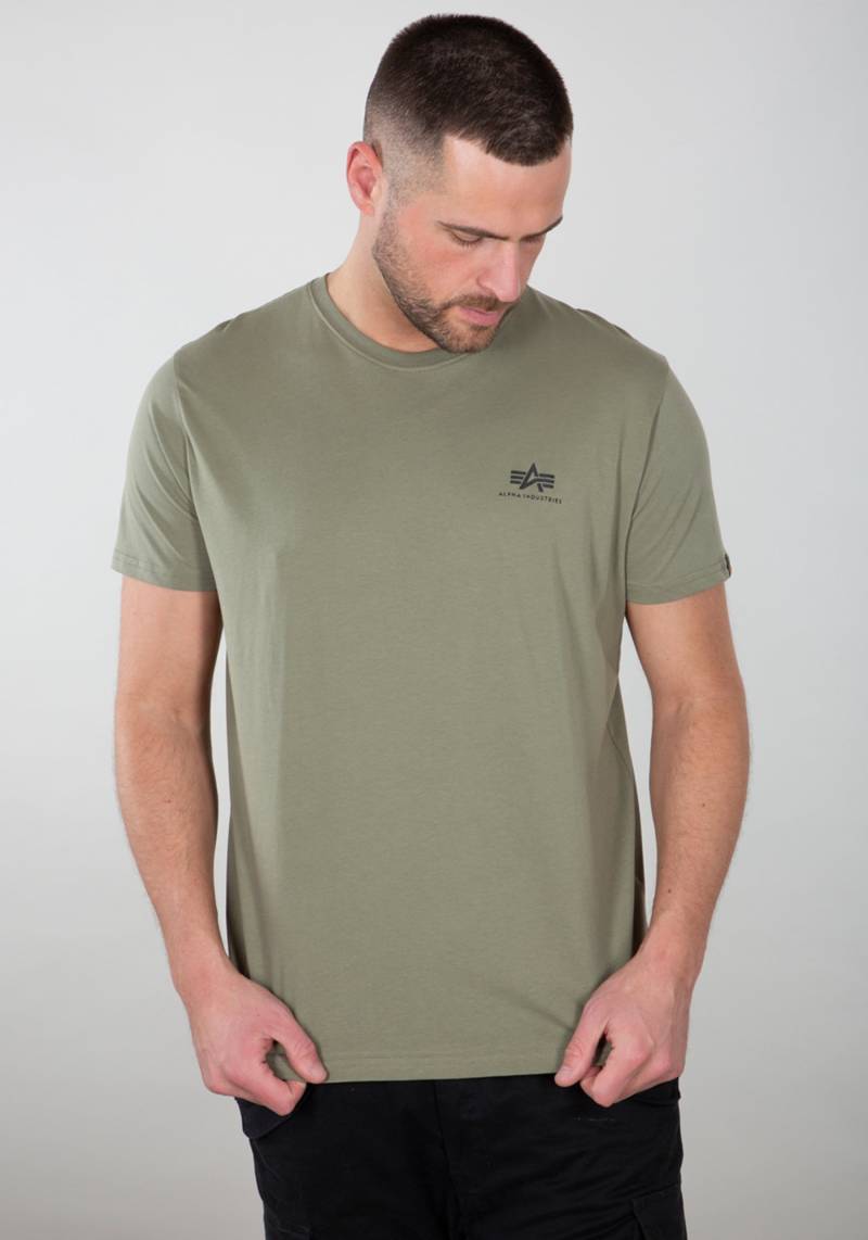 Alpha Industries T-Shirt »Alpha Industries Men - T-Shirts Basic T Small Logo« von alpha industries