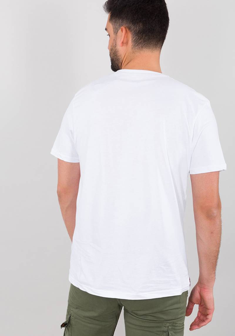 Alpha Industries T-Shirt »Alpha Industries Men - T-Shirts Block Logo T« von alpha industries