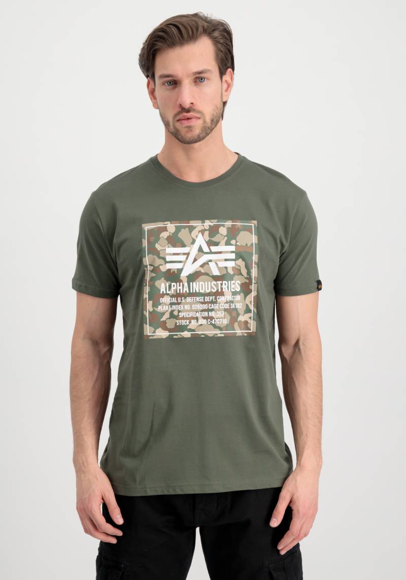 Alpha Industries T-Shirt »Alpha Industries Men - T-Shirts Camo Block T-Shirt« von alpha industries