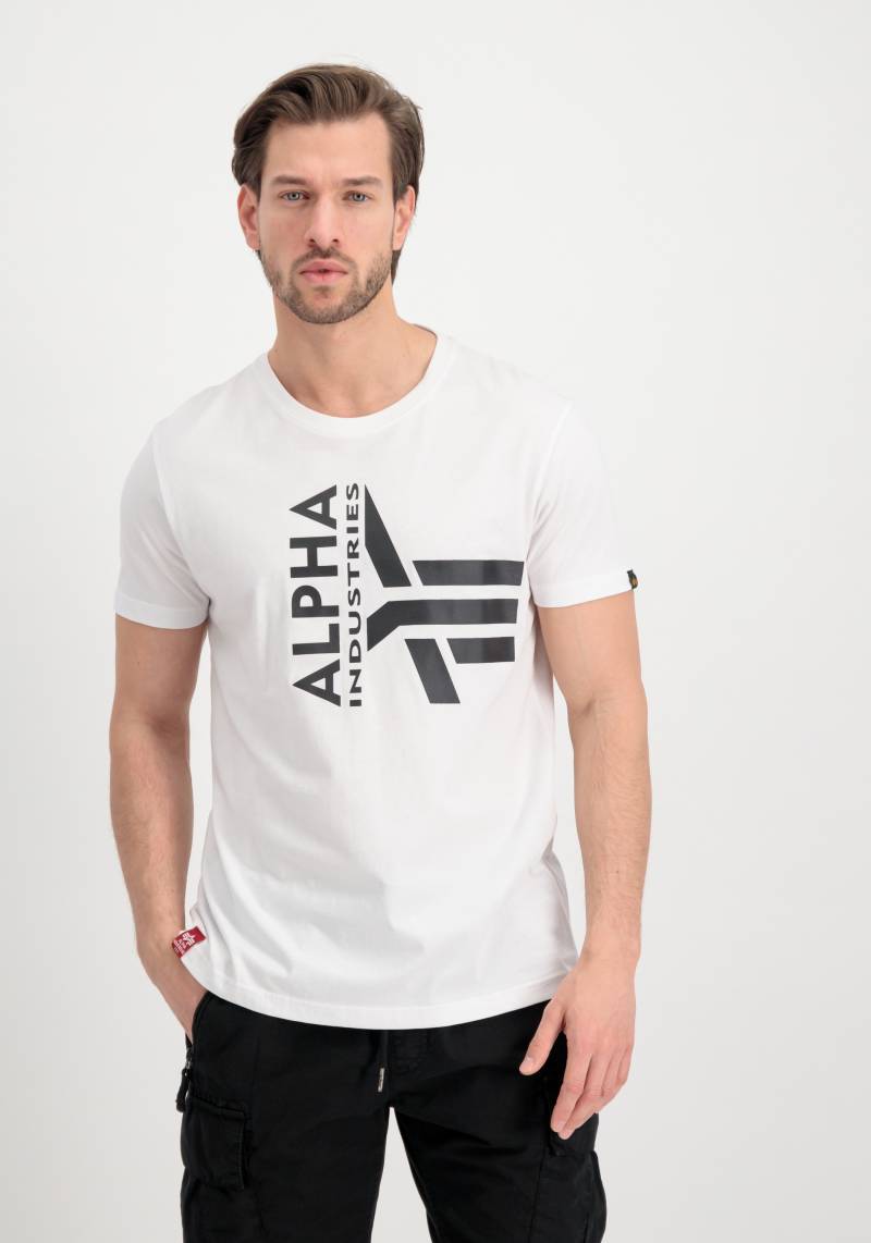 Alpha Industries T-Shirt »Alpha Industries Men - T-Shirts Half Logo Foam T-Shirt« von alpha industries