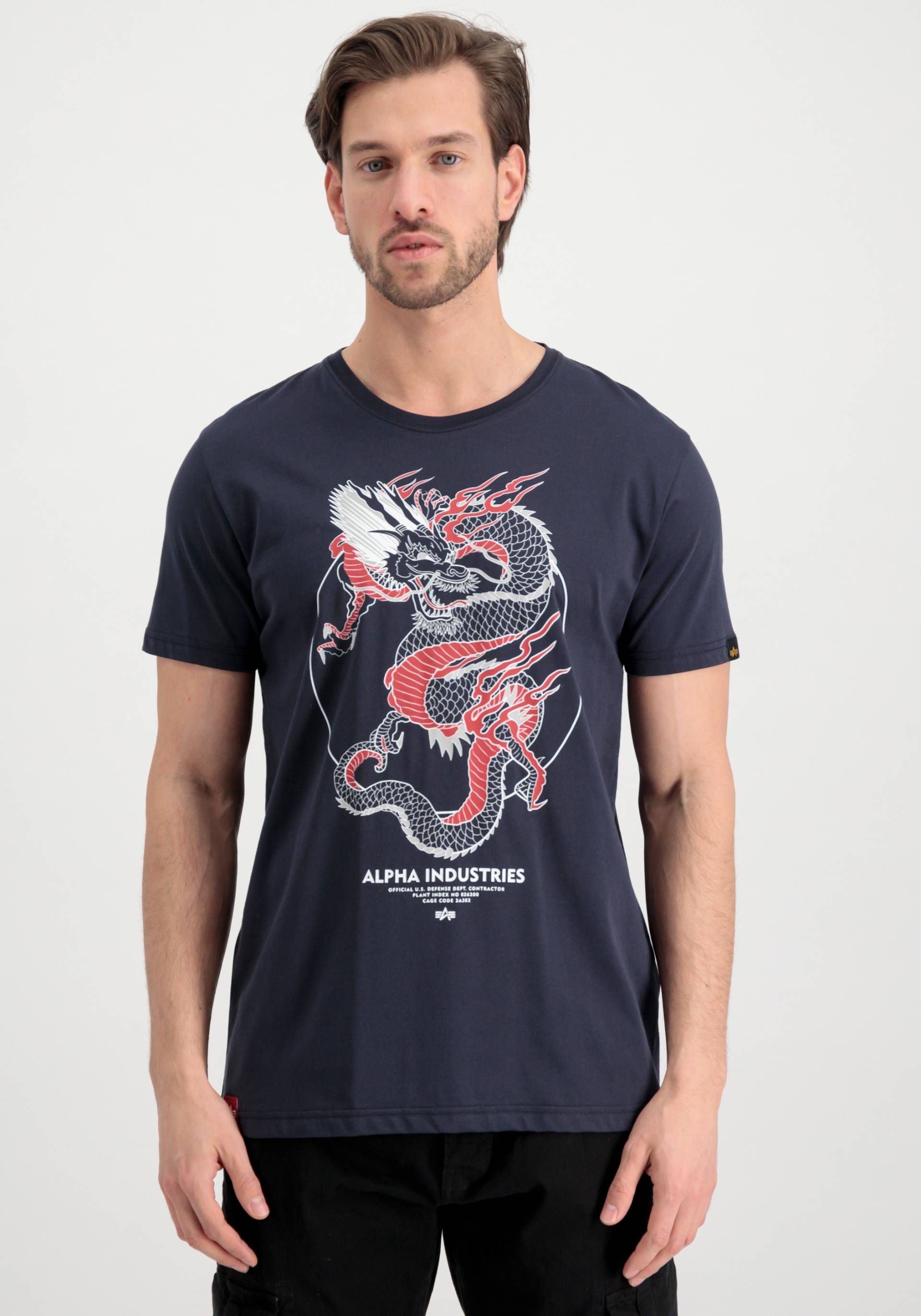 Alpha Industries T-Shirt »Alpha Industries Men - T-Shirts Heritage Dragon T« von alpha industries