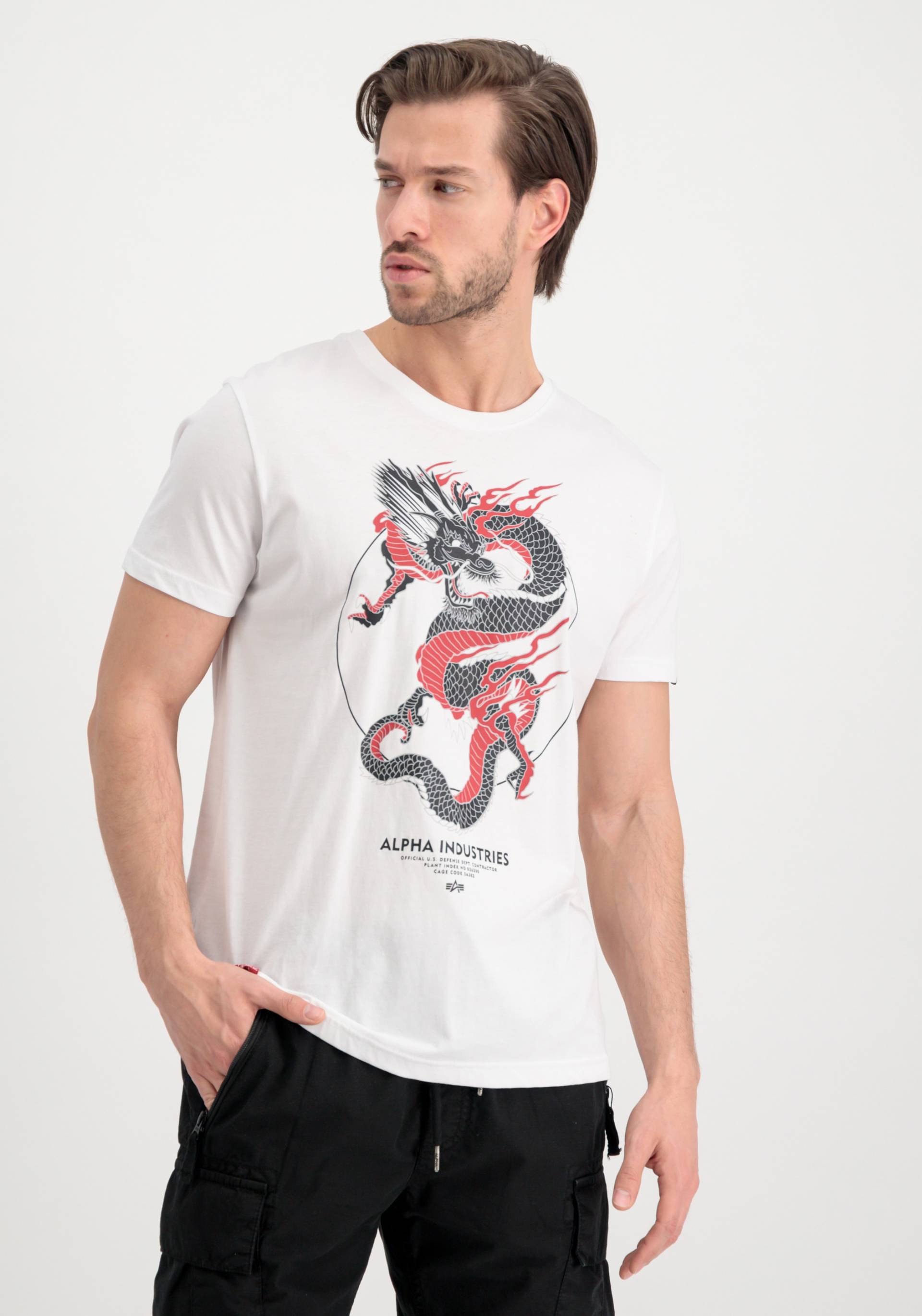 Alpha Industries T-Shirt »Alpha Industries Men - T-Shirts Heritage Dragon T« von alpha industries