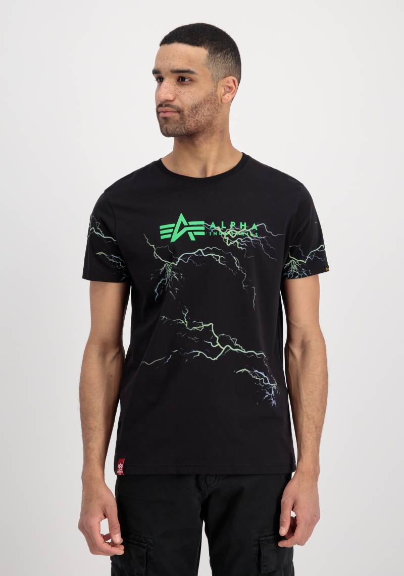 Alpha Industries T-Shirt »Alpha Industries Men - T-Shirts Lightning AOP T« von alpha industries