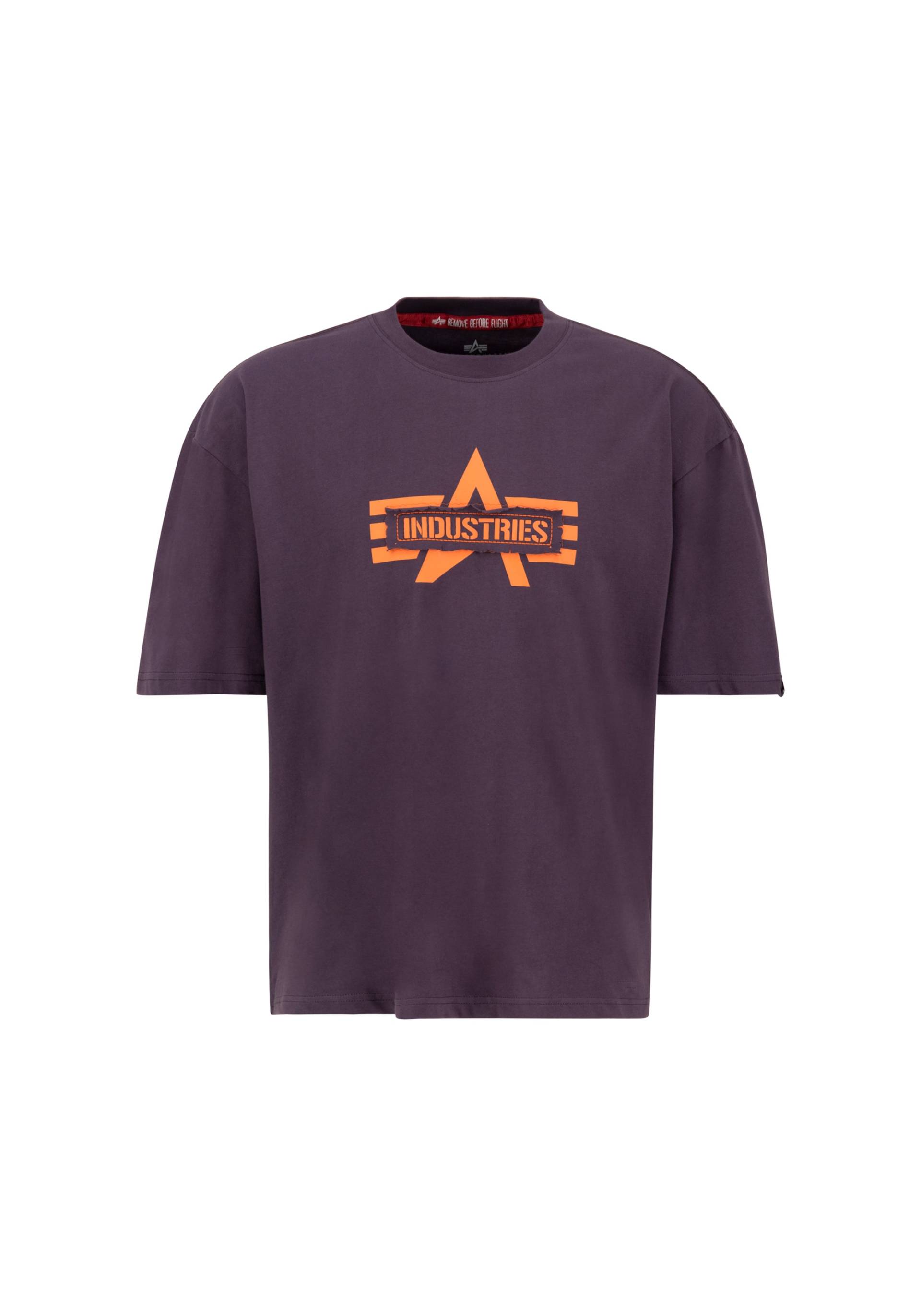 Alpha Industries T-Shirt »Alpha Industries Men - T-Shirts Logo Edge T« von alpha industries