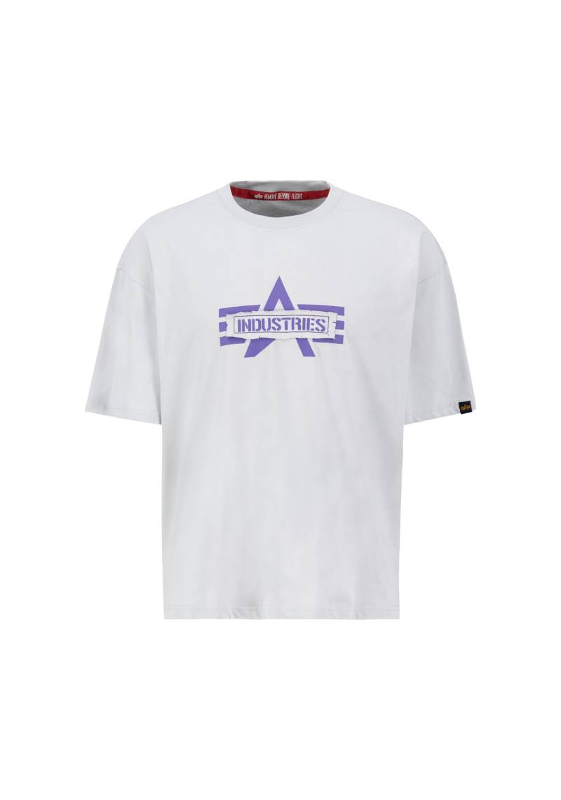 Alpha Industries T-Shirt »Alpha Industries Men - T-Shirts Logo Edge T« von alpha industries