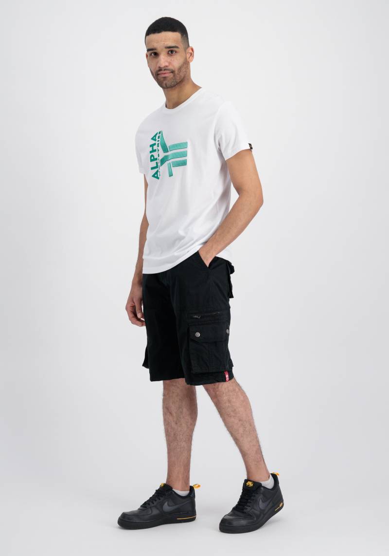 Alpha Industries T-Shirt »Alpha Industries Men - T-Shirts Logo Rubber T-Shirt« von alpha industries