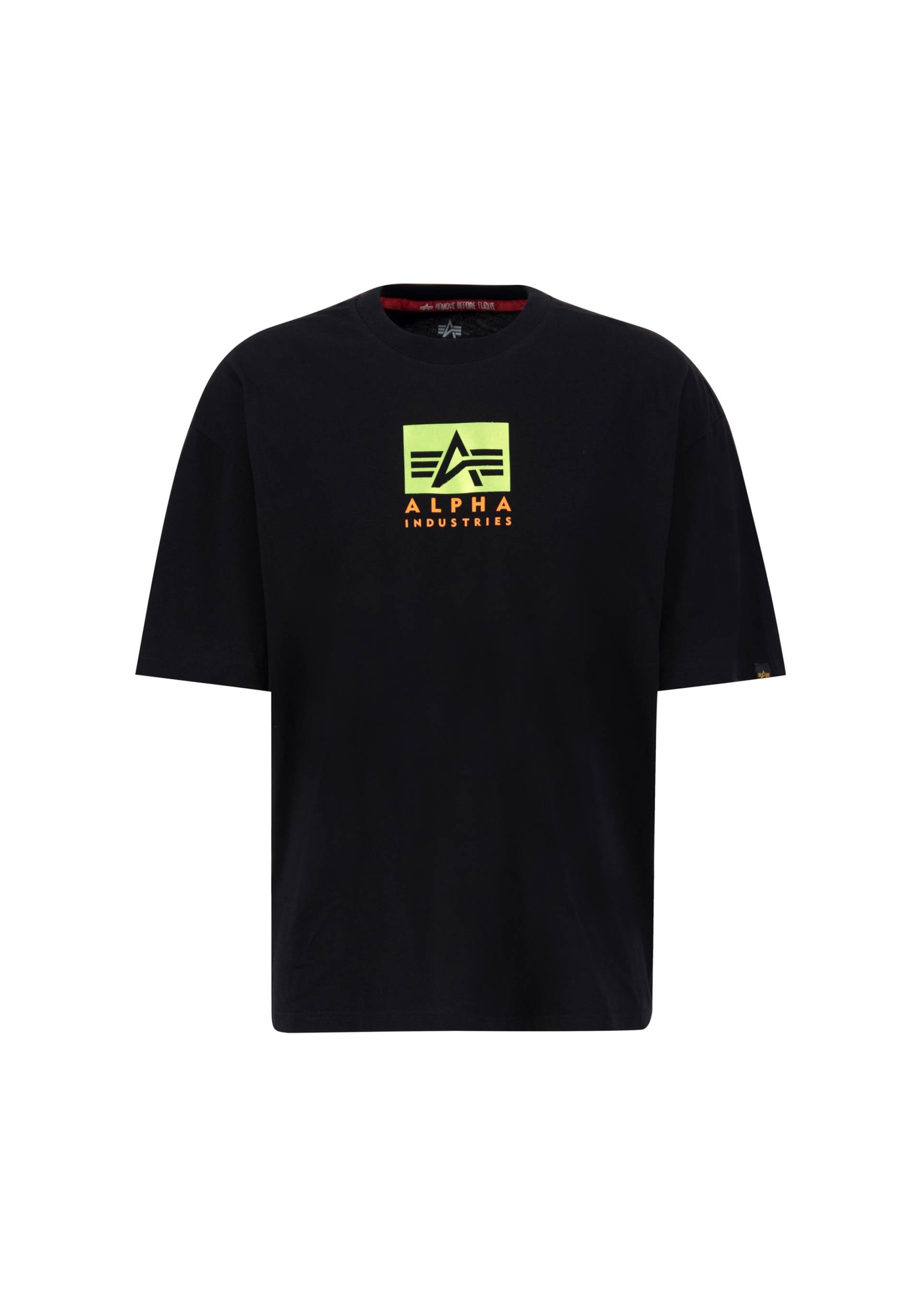 Alpha Industries T-Shirt »Alpha Industries Men - T-Shirts Satin Logo T« von alpha industries