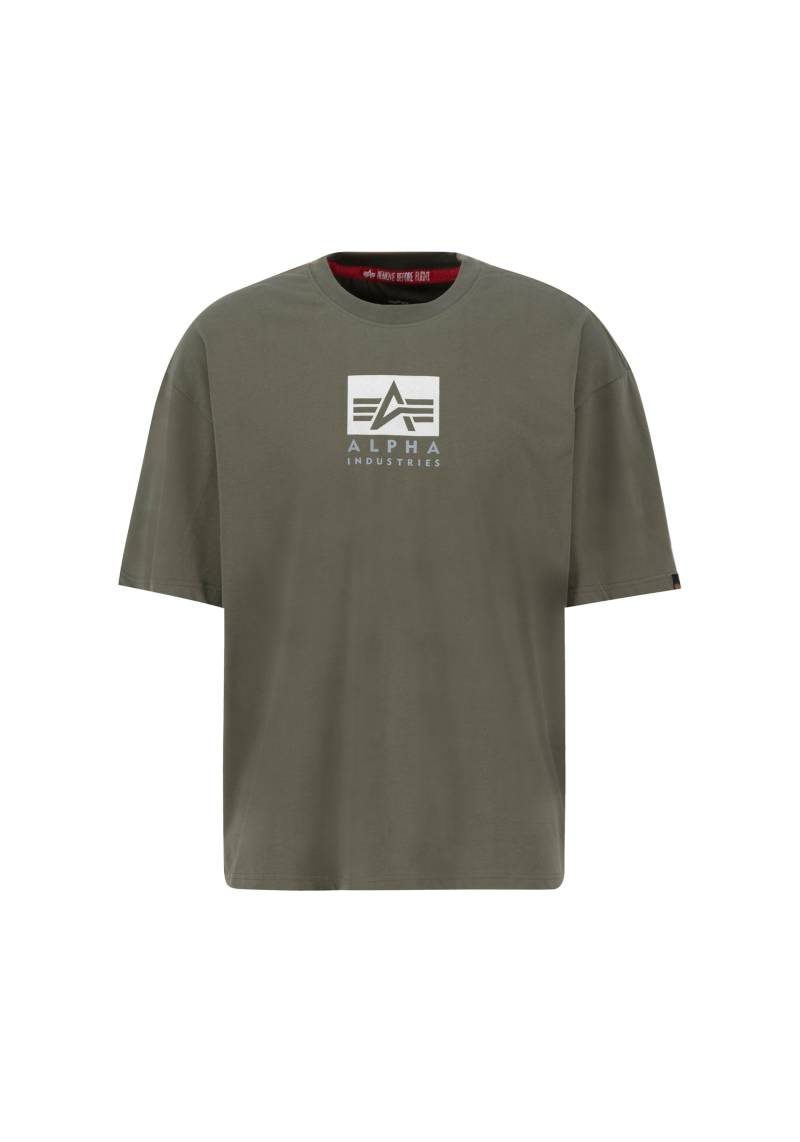 Alpha Industries T-Shirt »Alpha Industries Men - T-Shirts Satin Logo T« von alpha industries