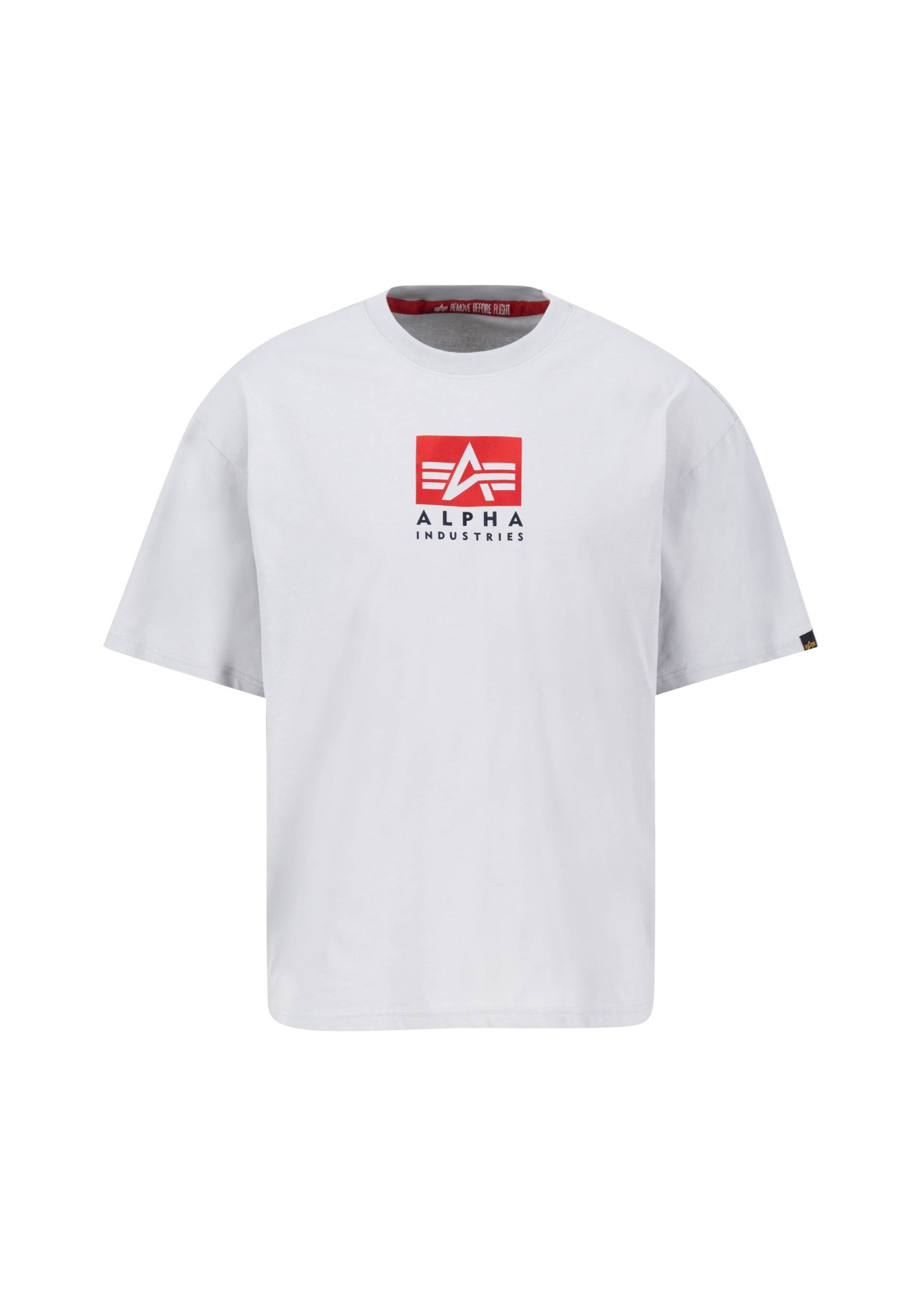 Alpha Industries T-Shirt »Alpha Industries Men - T-Shirts Satin Logo T« von alpha industries