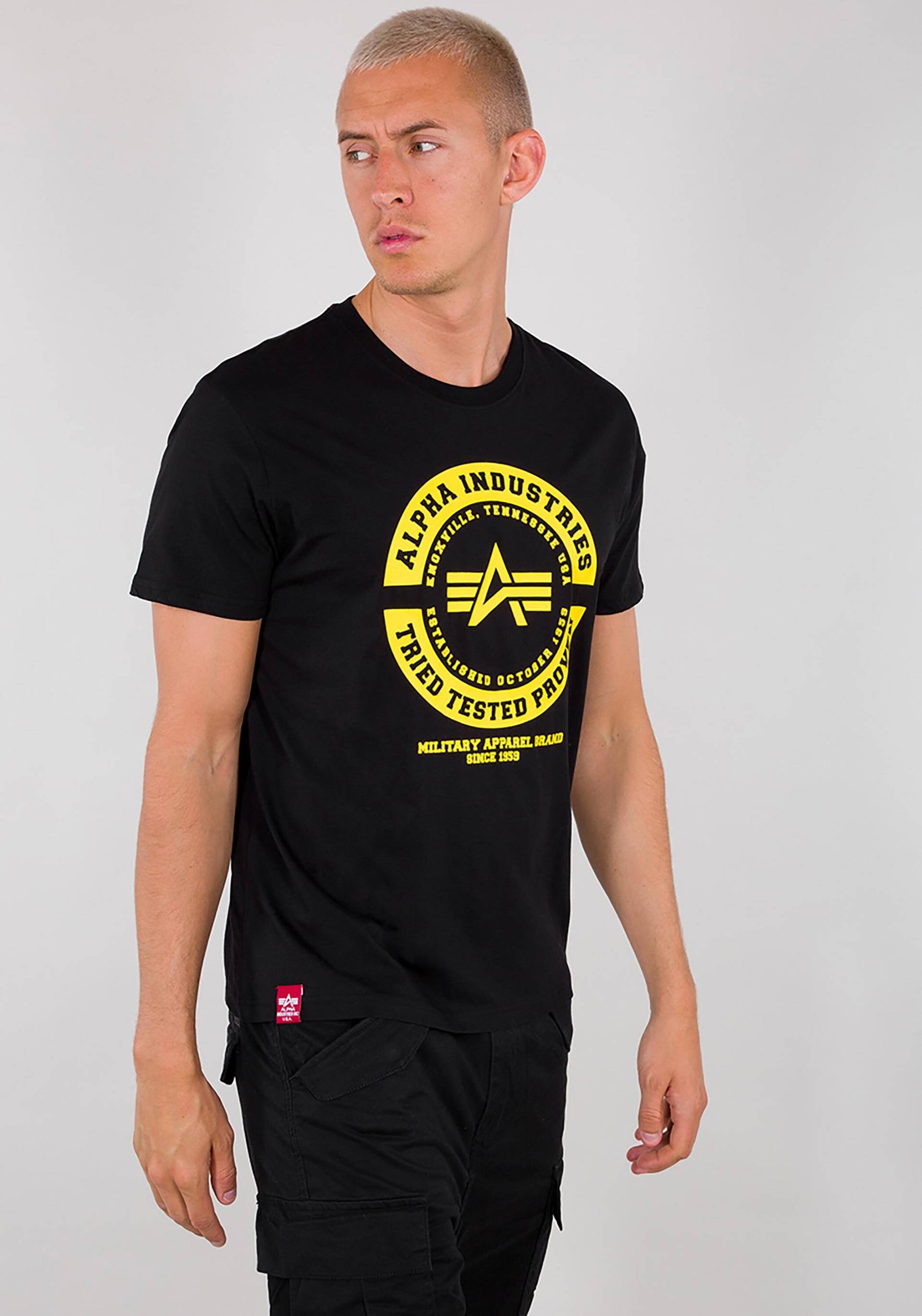 Alpha Industries T-Shirt »Alpha Industries Men - T-Shirts TTP T« von alpha industries