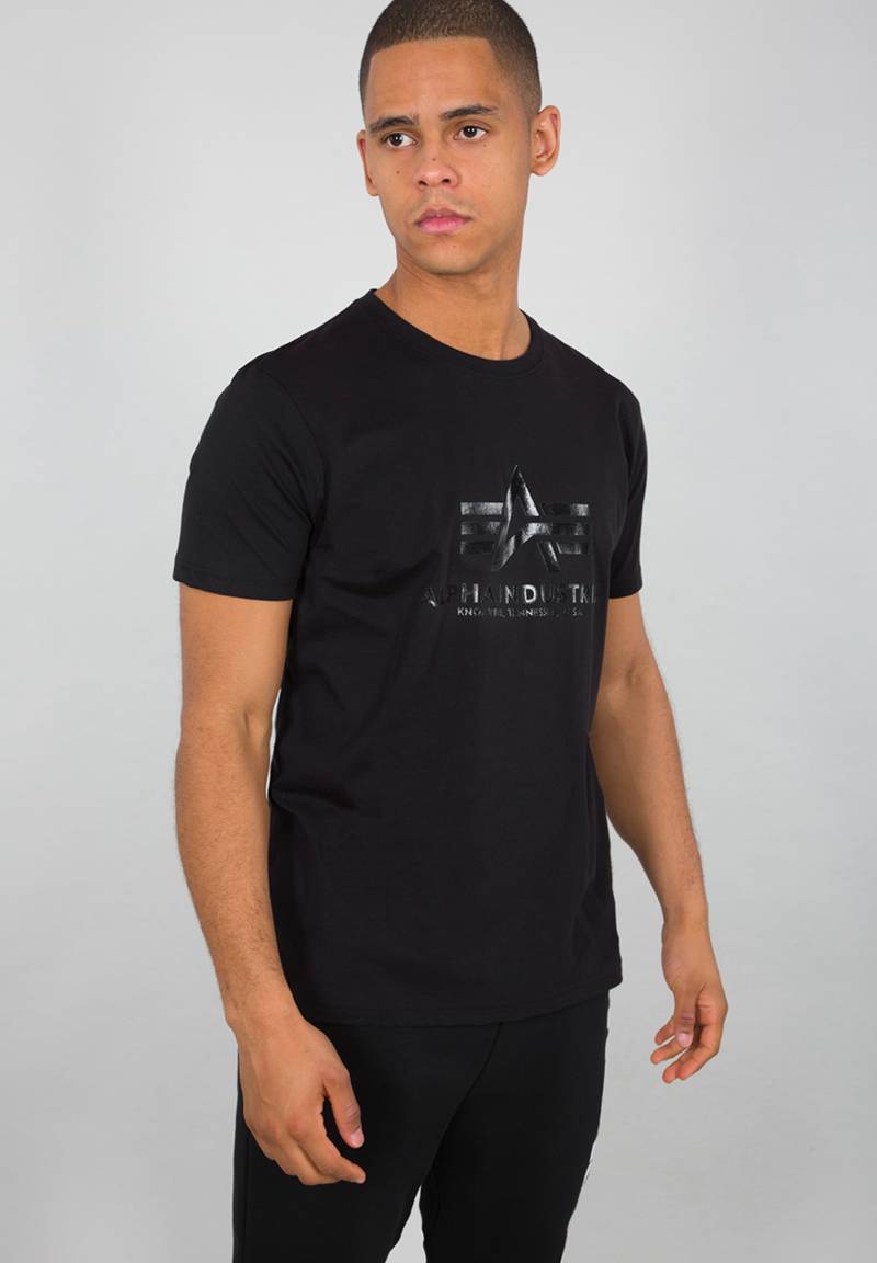 Alpha Industries T-Shirt »Alpha Industries Men - T-Shirts Vinyl Logo T« von alpha industries