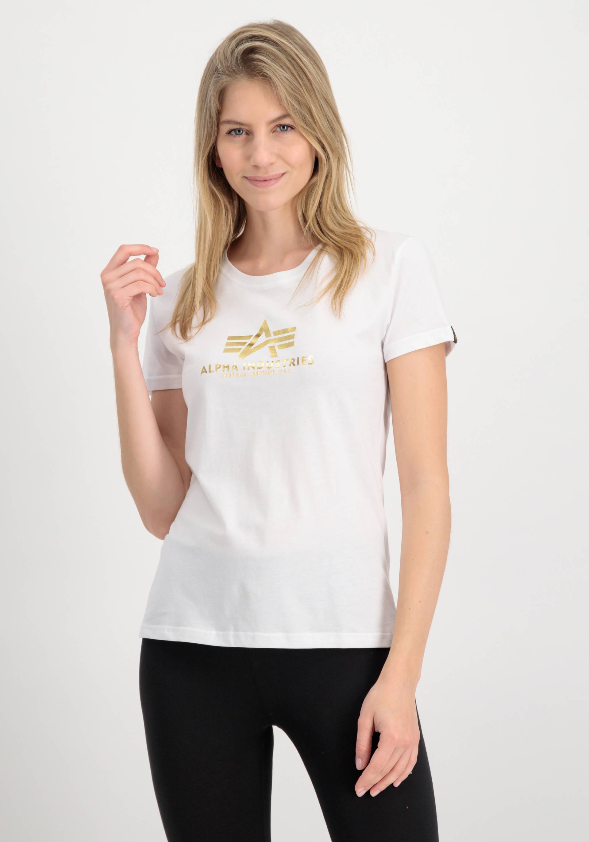 Alpha Industries T-Shirt »Alpha Industries Women - T-Shirts New Basic T Women FP« von alpha industries