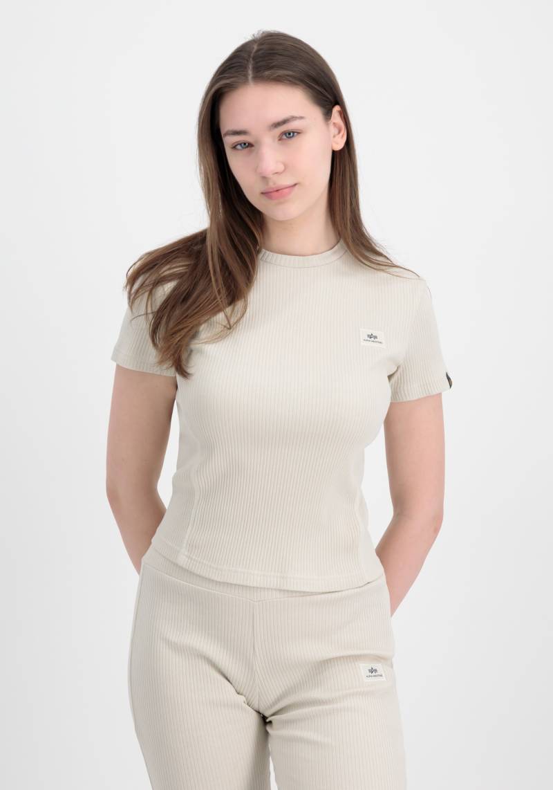 Alpha Industries T-Shirt »Alpha Industries Women - T-Shirts X-Fit Rib T-Shirt Women« von alpha industries