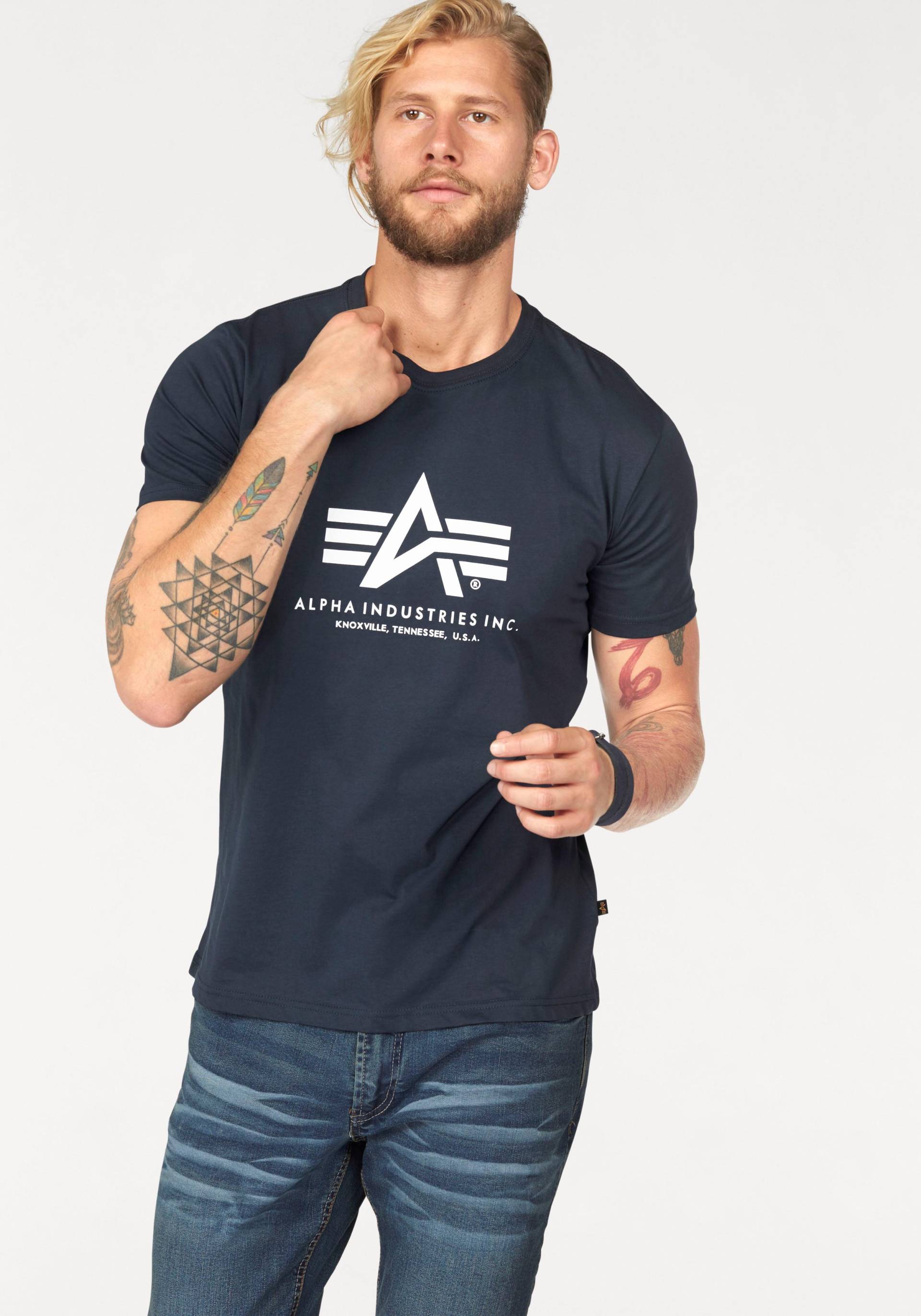Alpha Industries T-Shirt »Basic T-Shirt« Alpha Industries T-Shirt »Basic T-Shirt« von alpha industries