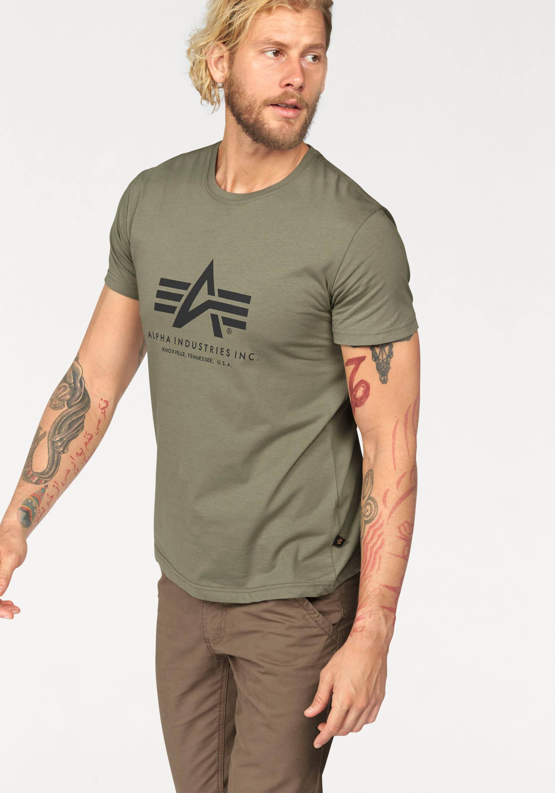 Alpha Industries T-Shirt »Basic T-Shirt« Alpha Industries T-Shirt »Basic T-Shirt« von alpha industries