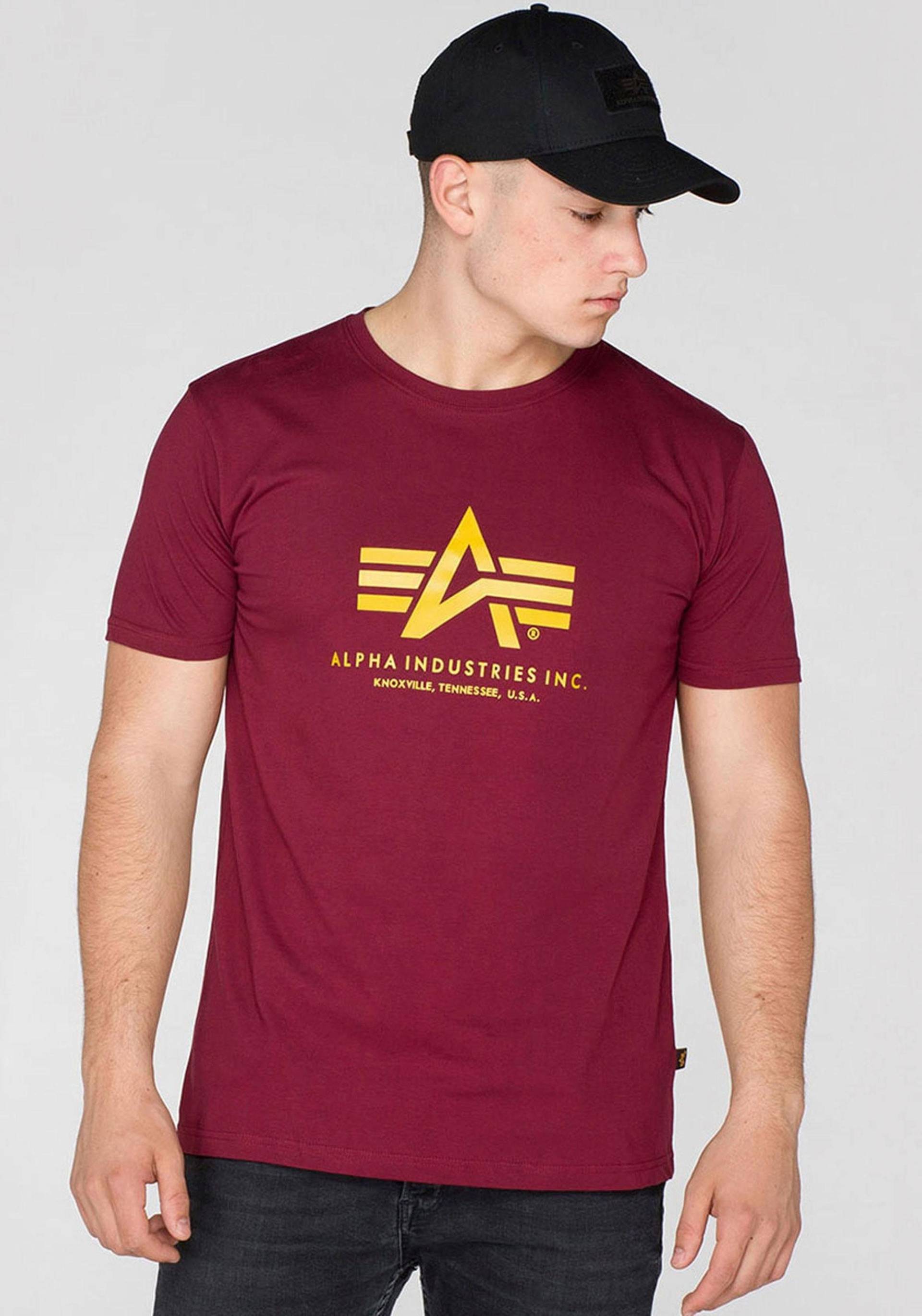 Alpha Industries T-Shirt »Basic T-Shirt« von alpha industries