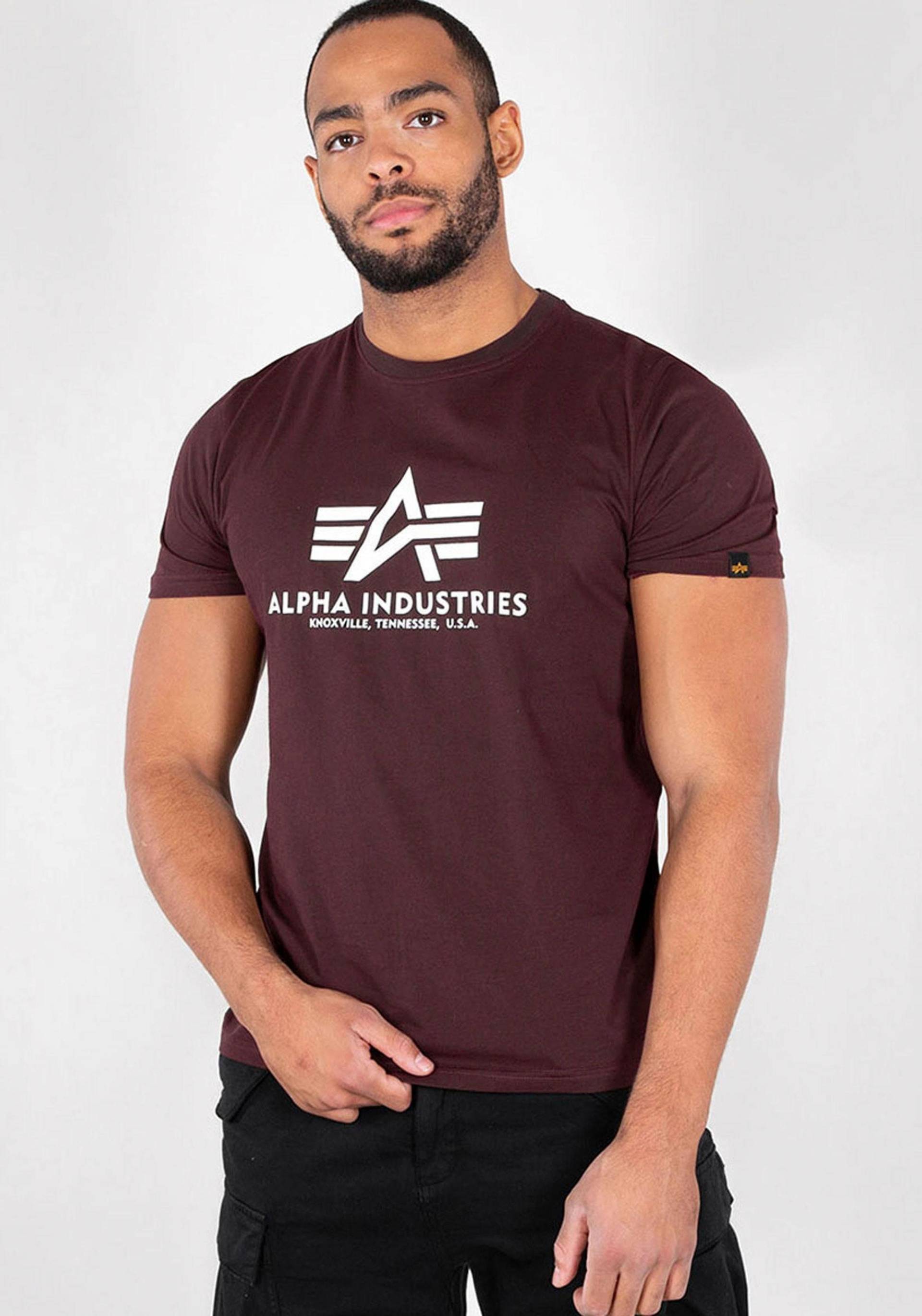 Alpha Industries T-Shirt »Basic T-Shirt« Alpha Industries T-Shirt »Basic T-Shirt« von alpha industries
