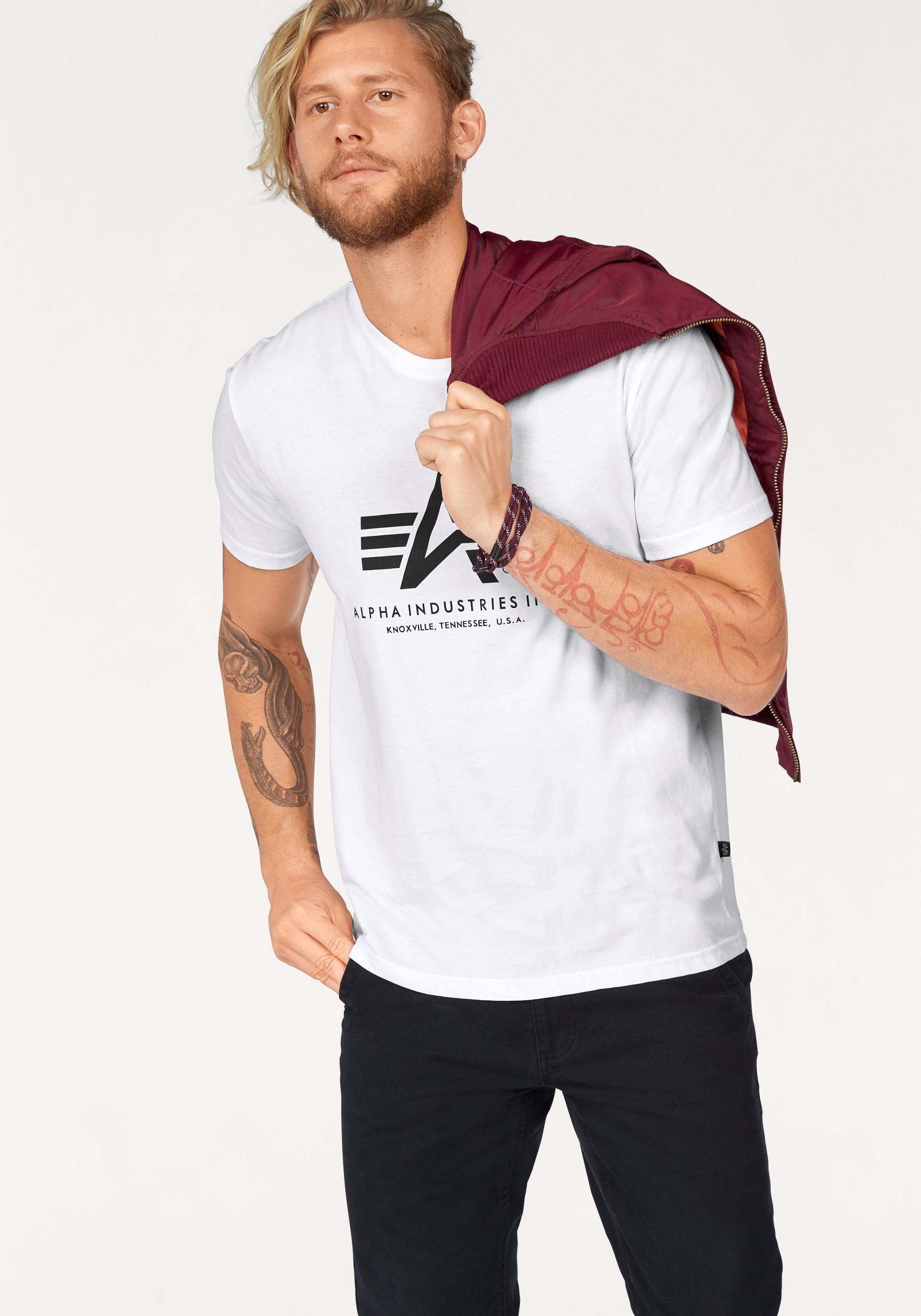 Alpha Industries T-Shirt »Basic T-Shirt« Alpha Industries T-Shirt »Basic T-Shirt« von alpha industries
