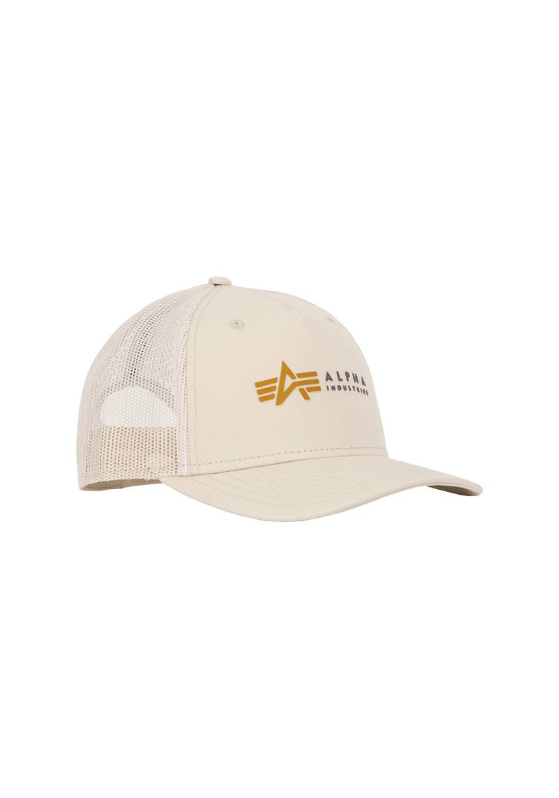 Alpha Industries Trucker Cap »Alpha Industries Accessoires - Headwear Alpha Label Trucker Cap« von alpha industries