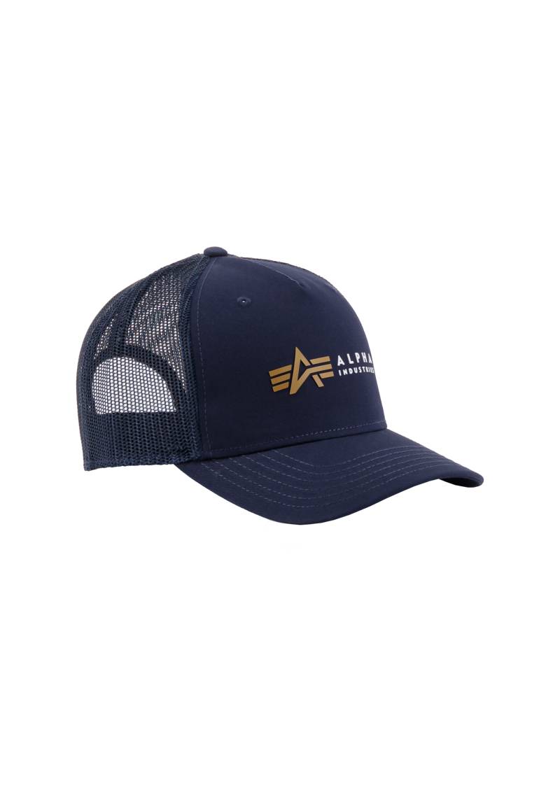 Alpha Industries Trucker Cap »Alpha Industries Accessoires - Headwear Alpha Label Trucker Cap« von alpha industries