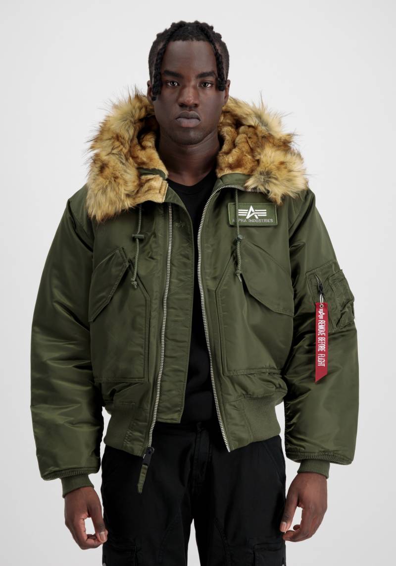 Alpha Industries Winterjacke »Alpha Industries Men - Bomber Jackets 45/P Hooded Custom« von alpha industries