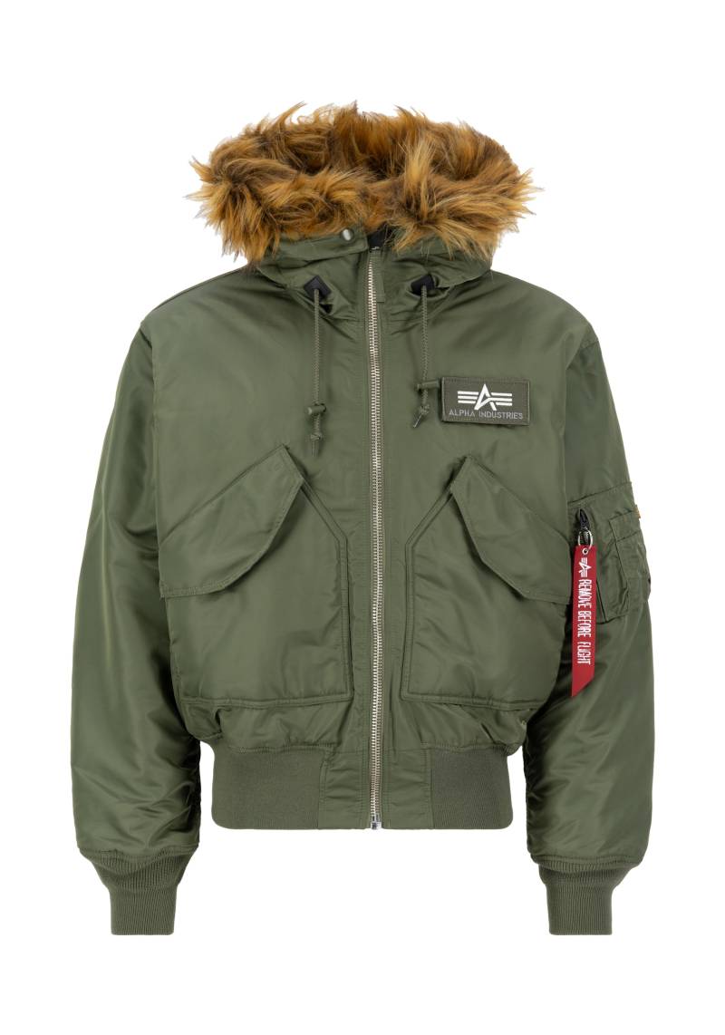 Alpha Industries Winterjacke »Alpha Industries Men - Bomber Jackets 45/P Hooded« von alpha industries