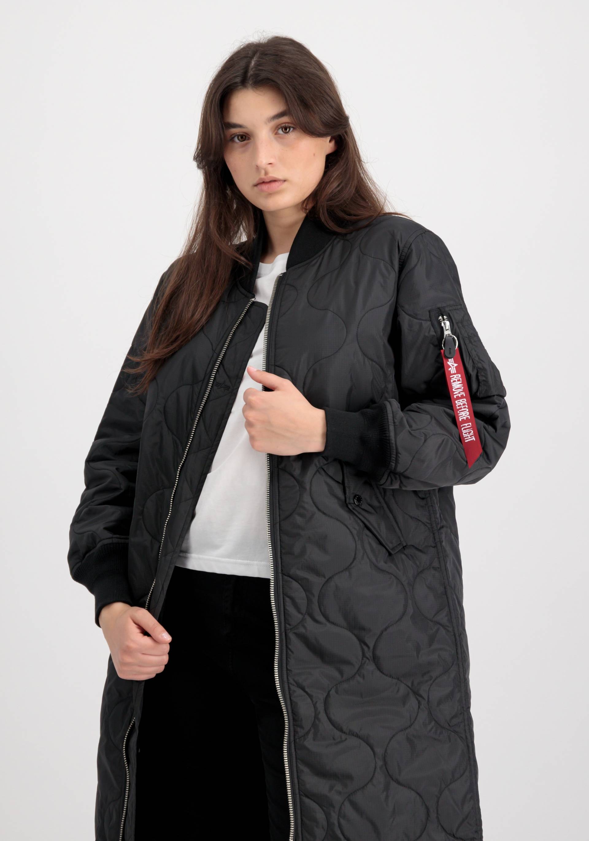 Alpha Industries Winterjacke »Alpha Industries Women - Bomber Jackets MA-1 ALS Coat Wmn« von alpha industries