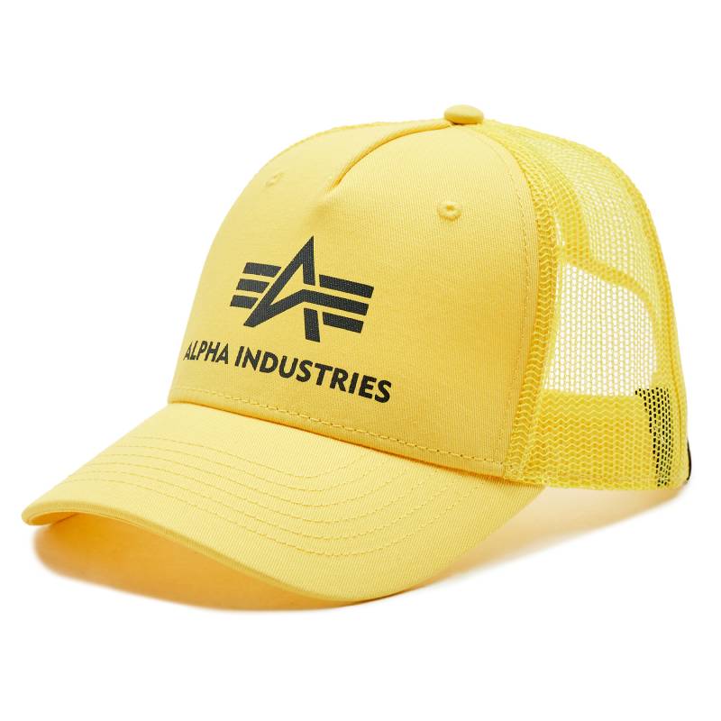 Cap Alpha Industries Basic 186902 Gelb von alpha industries