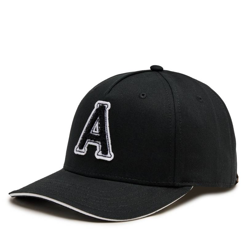 Cap Alpha Industries College 146901 Schwarz von alpha industries