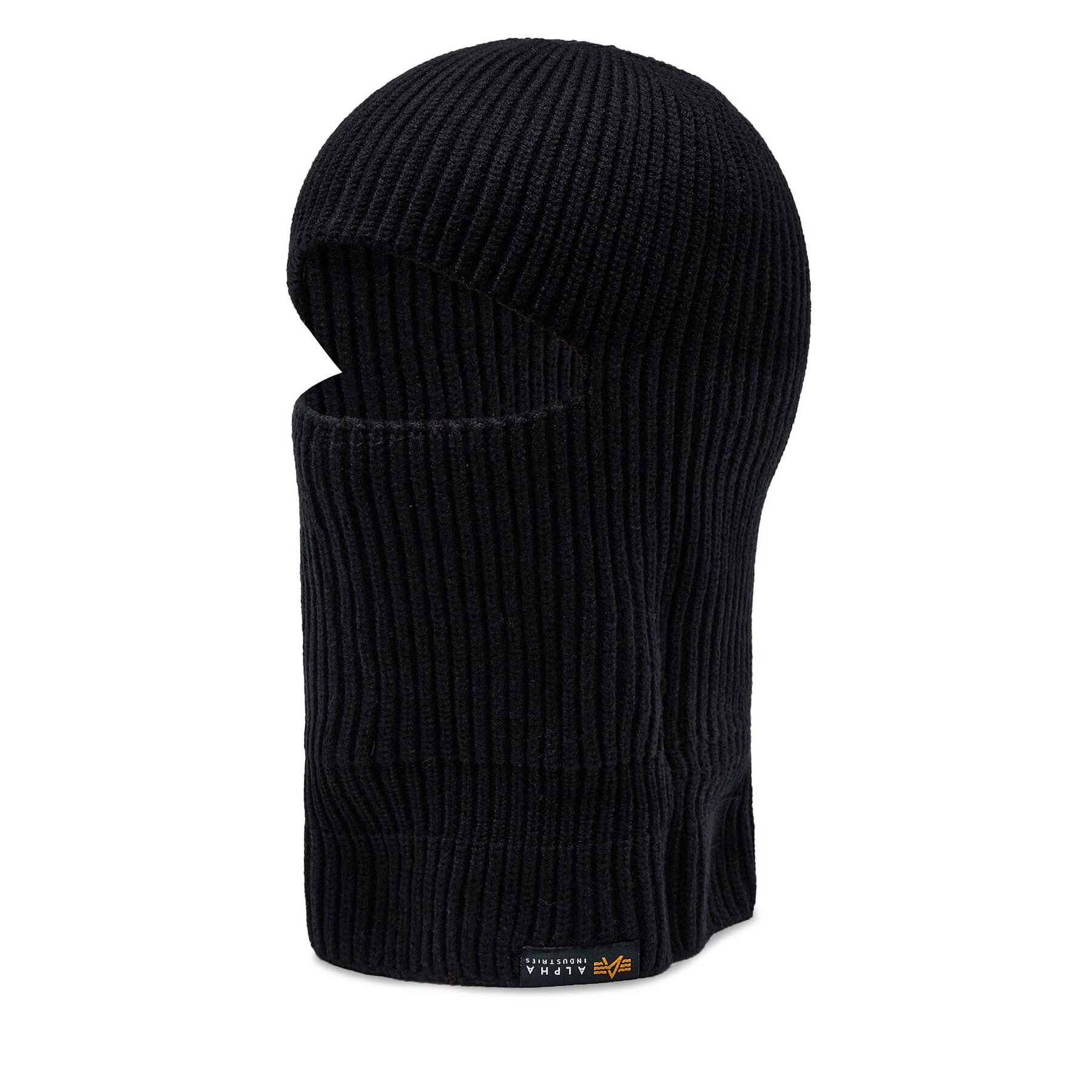 Kapuzenmütze Alpha Industries Label Balaclava 138901 Schwarz von alpha industries