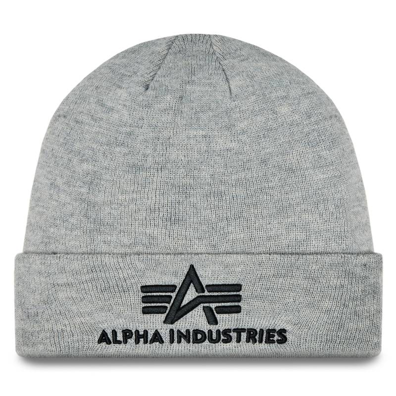 Mütze Alpha Industries 3D Beanie 168910 Grau von alpha industries