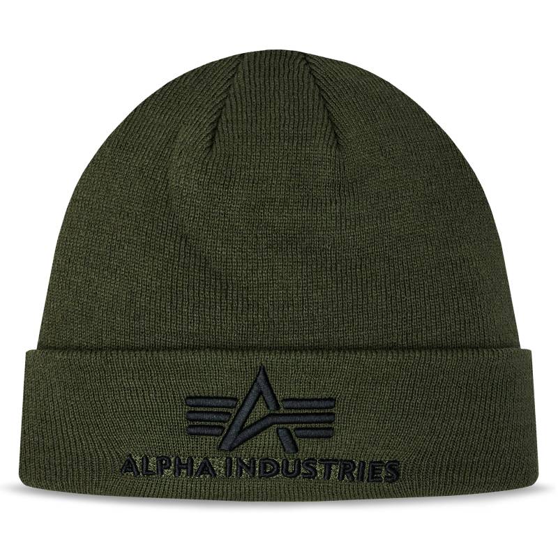 Mütze Alpha Industries 3D Beanie 168910 Grün von alpha industries