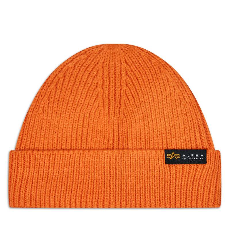 Mütze Alpha Industries Dockers Beanie 138905 Orange von alpha industries