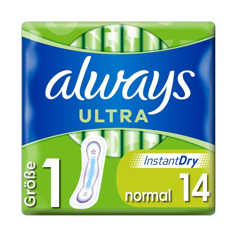 Binden Instant Dry Normal Damen  14 pezzi von always