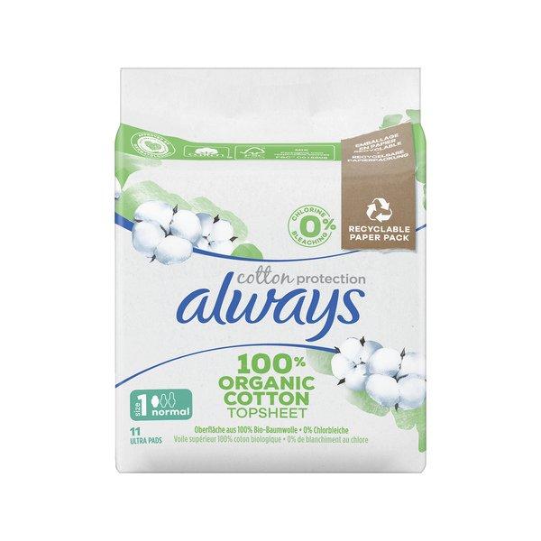 Cotton Protection Ultra Normal Binden Damen  11STK von always